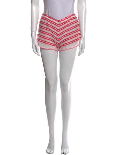 Lemlem Striped Mini Shorts