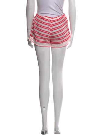 Lemlem Striped Mini Shorts