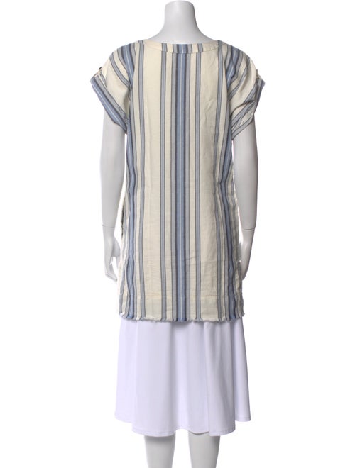 Lemlem Striped Scoop Neck Tunic