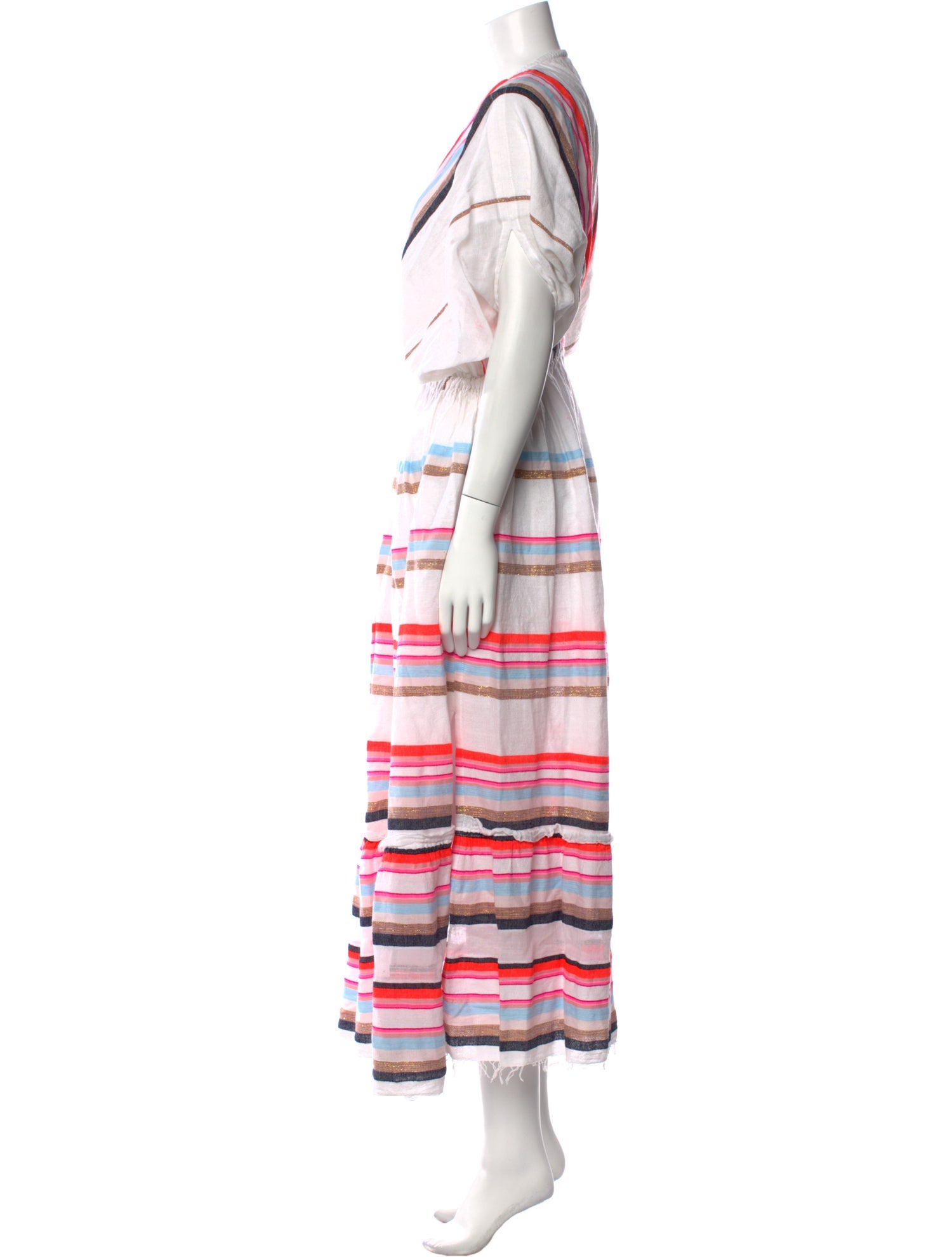 Lemlem Striped Long Dress