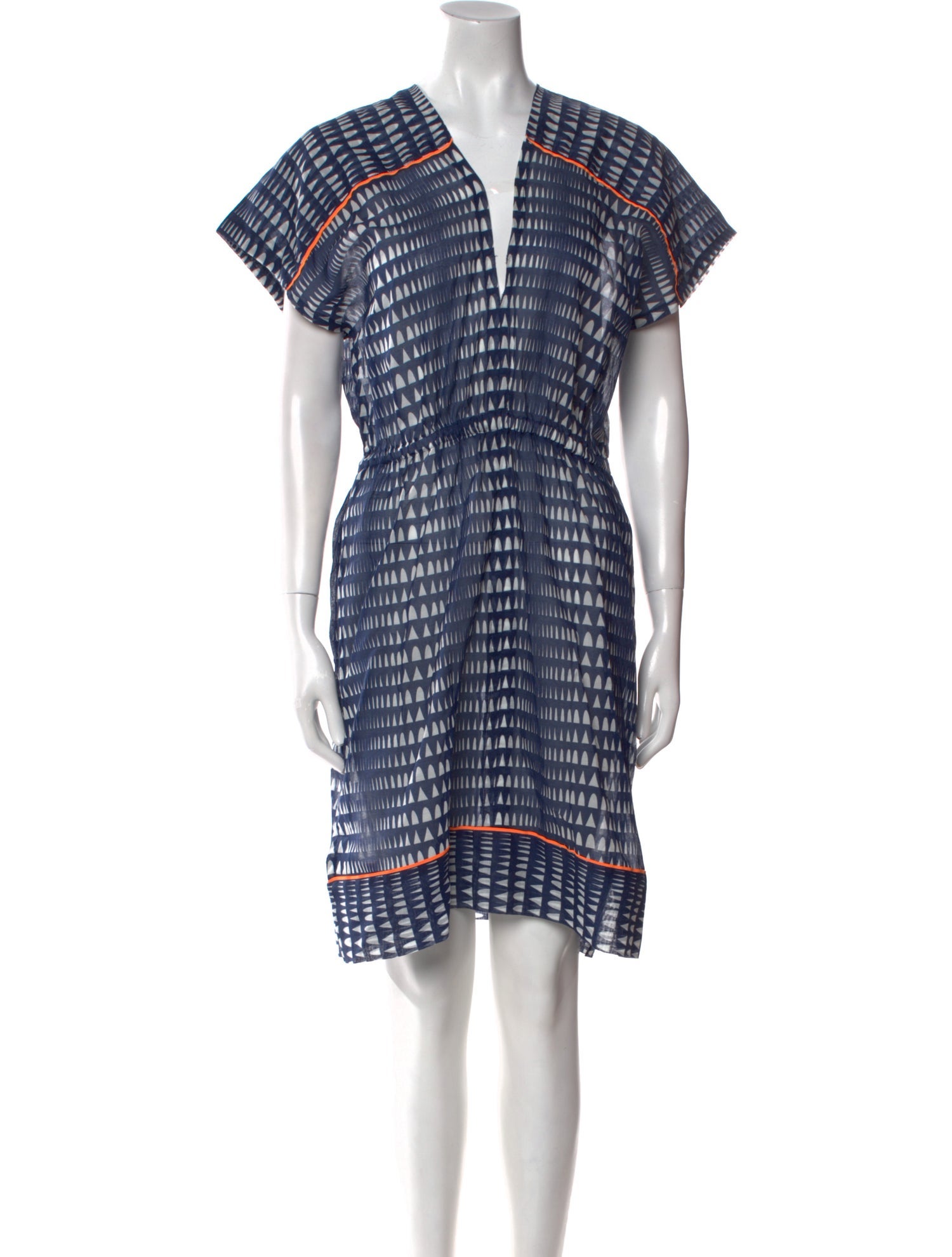 Lemlem Striped Knee-Length Dress