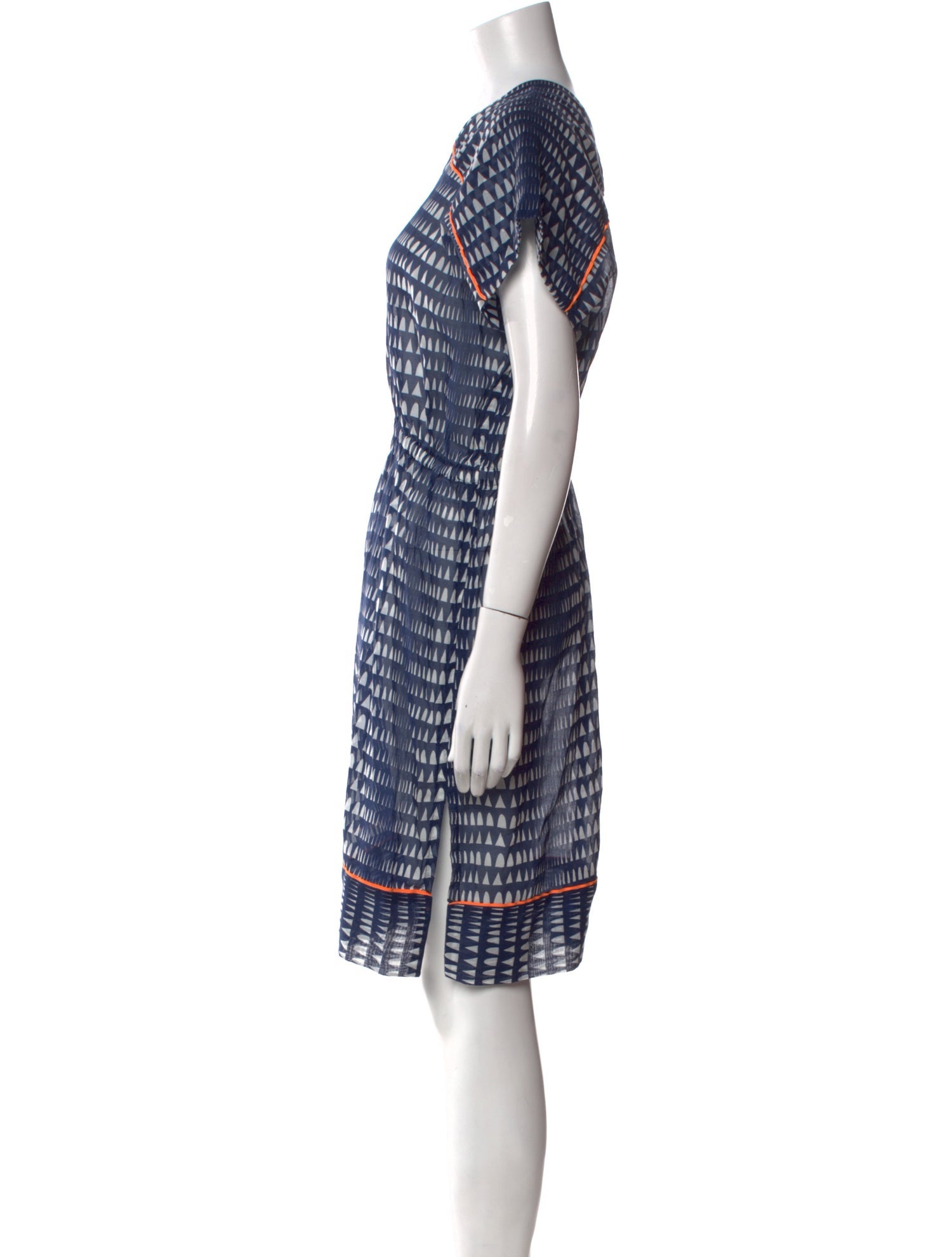 Lemlem Striped Knee-Length Dress