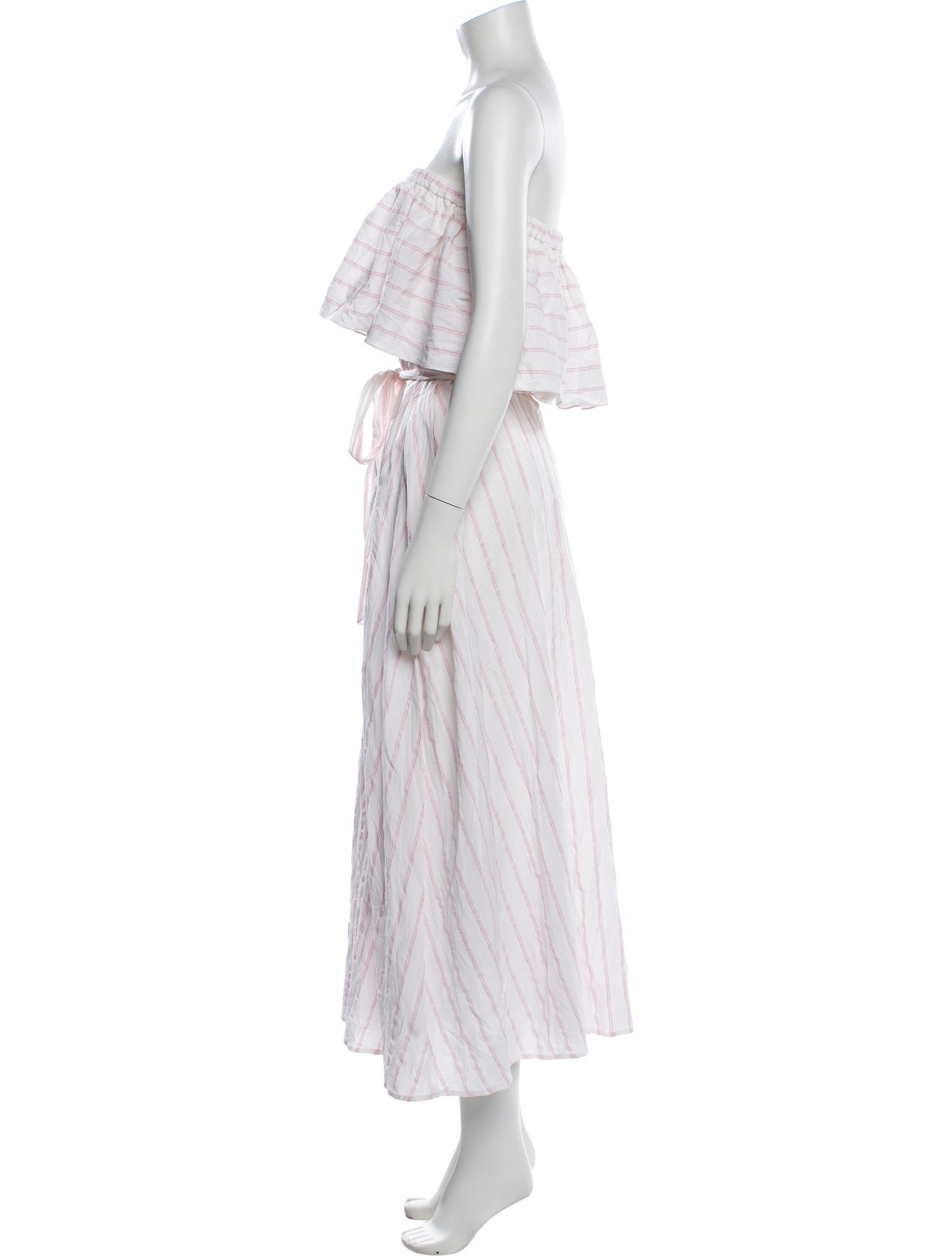 Lemlem Striped Midi Length Dress