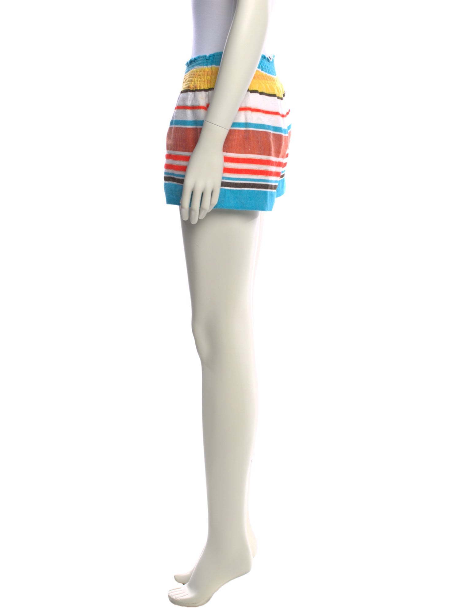 Lemlem Striped Mini Shorts