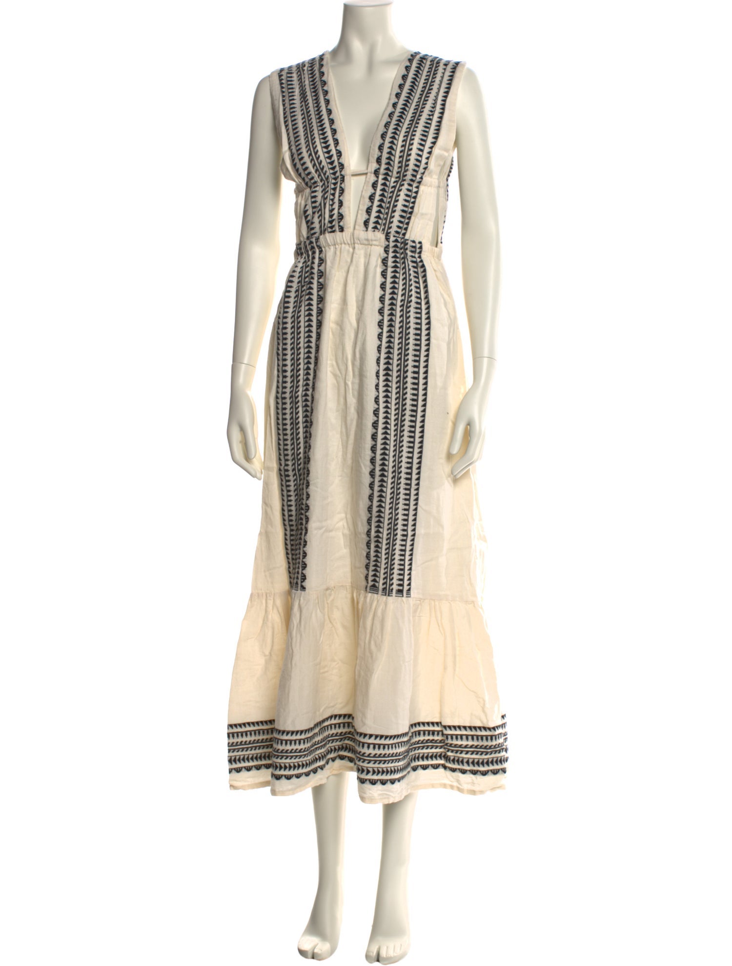 Lemlem Striped Long Dress