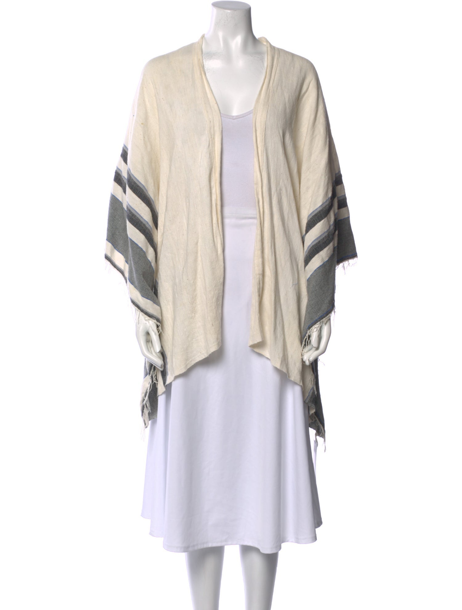 Lemlem Striped Open Front Sweater