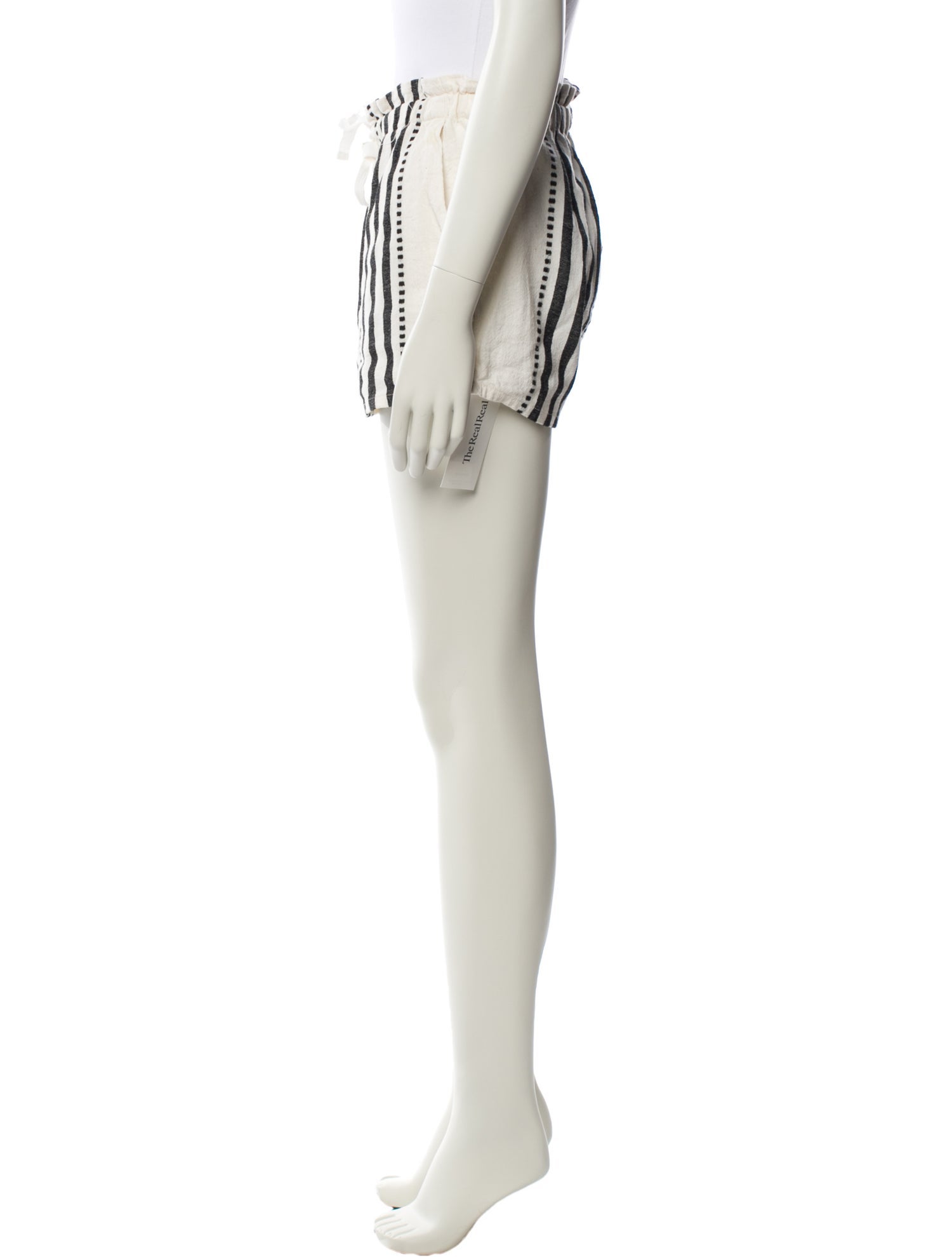 Lemlem Striped Mini Shorts