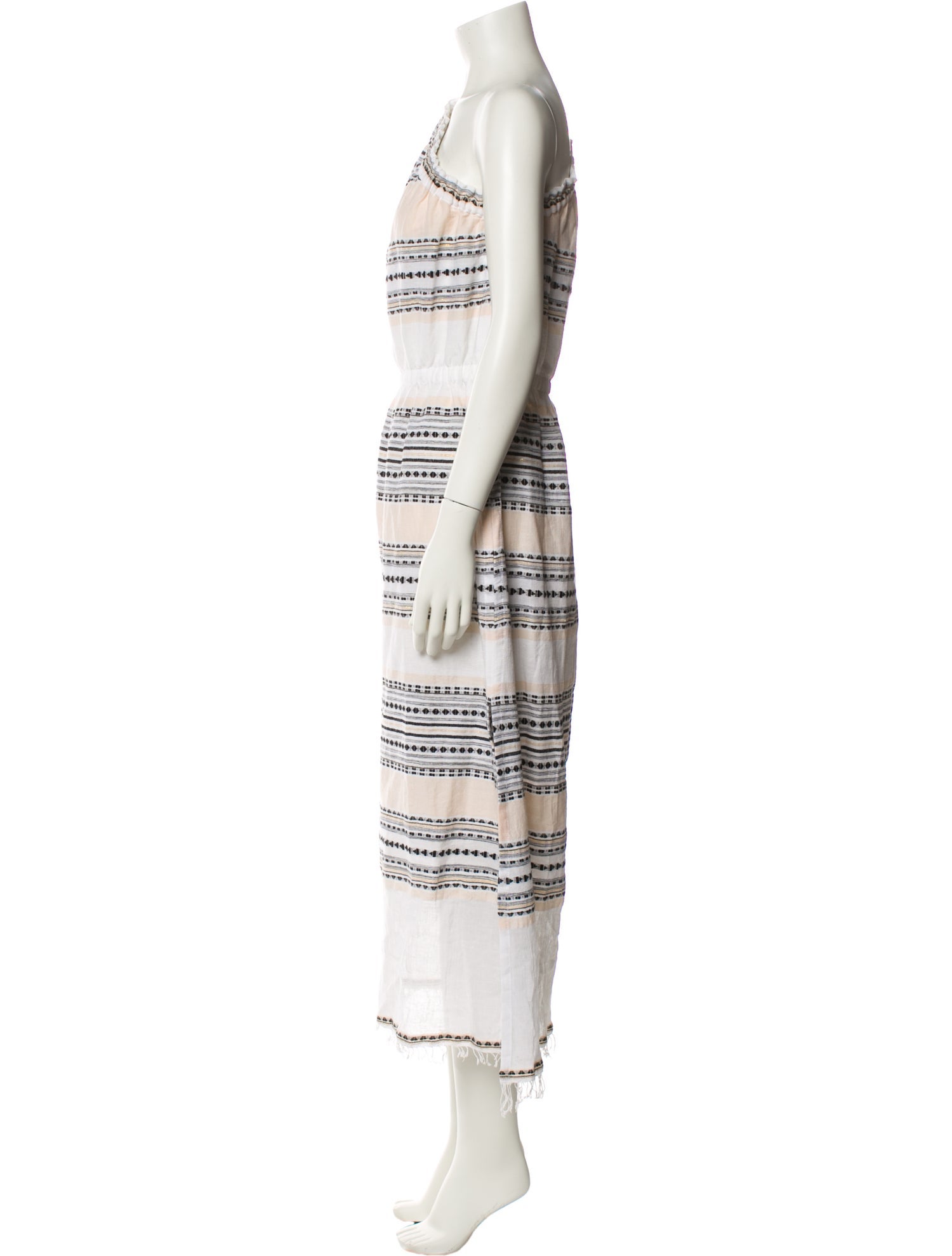 Lemlem Striped Long Dress