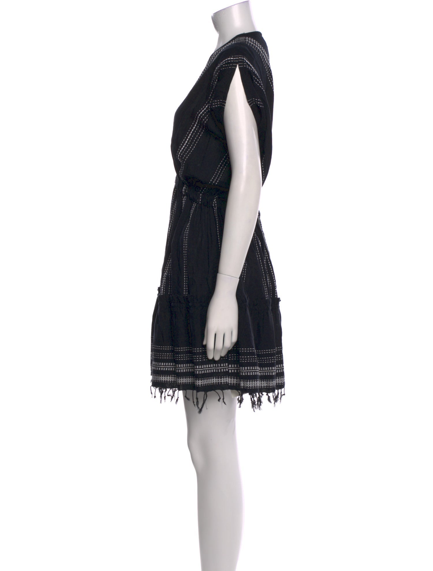 Lemlem V-Neck Mini Dress