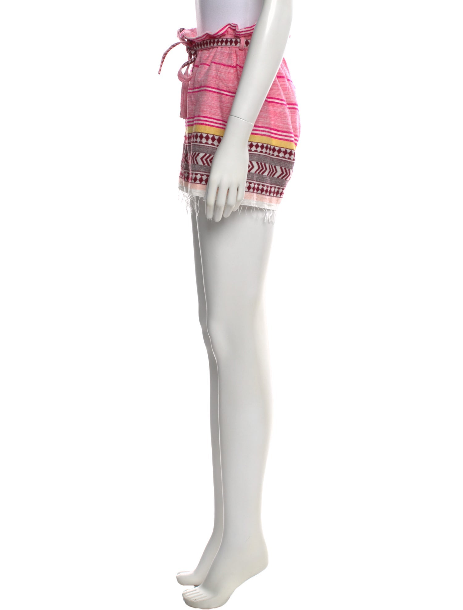 Lemlem Striped Mini Shorts