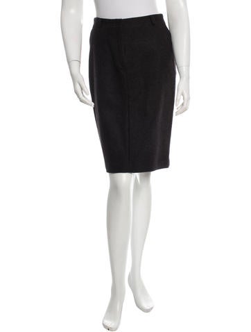 Malo Cashmere Knee-Length Skirt