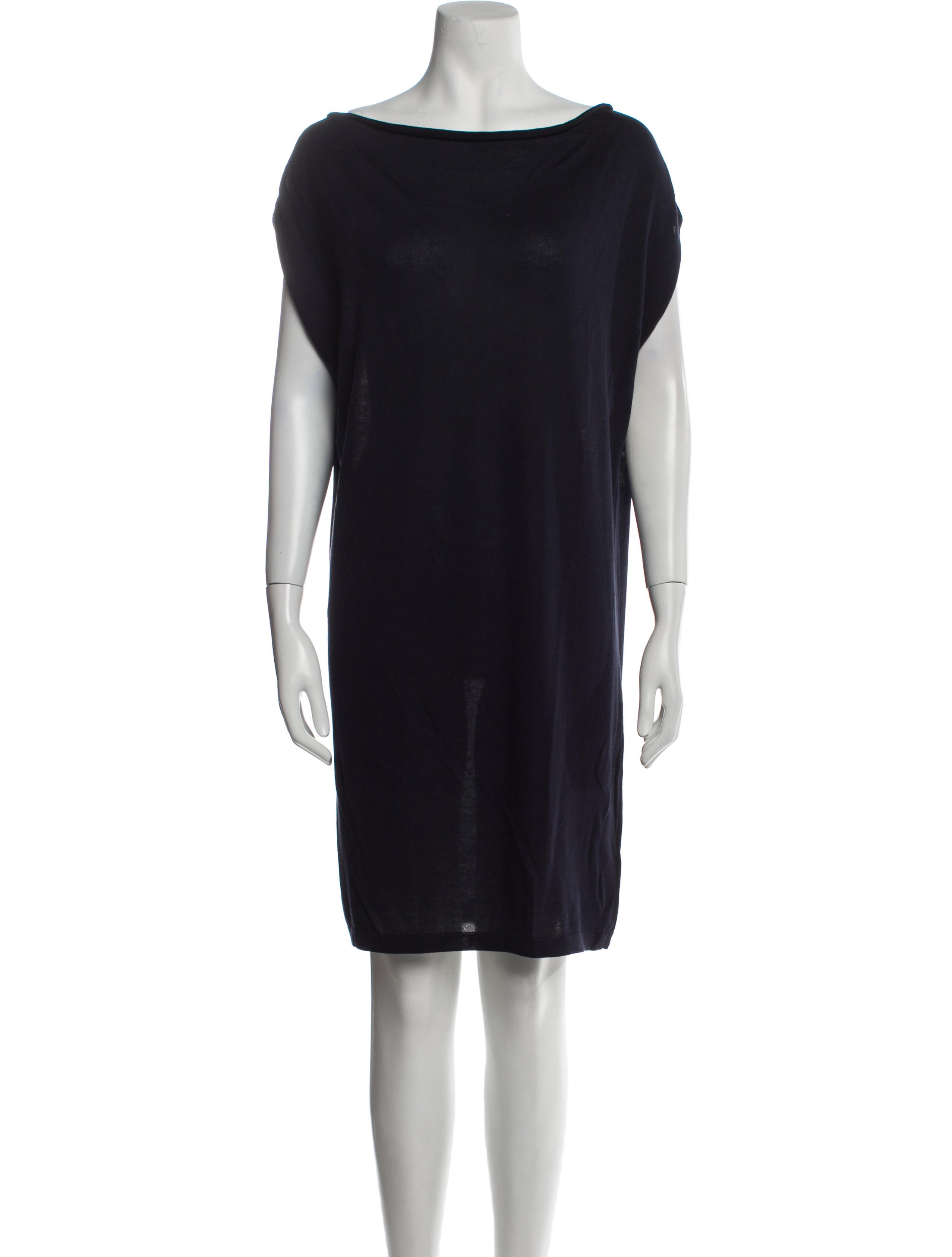 Malo Bateau Neckline Mini Dress w/ Tags