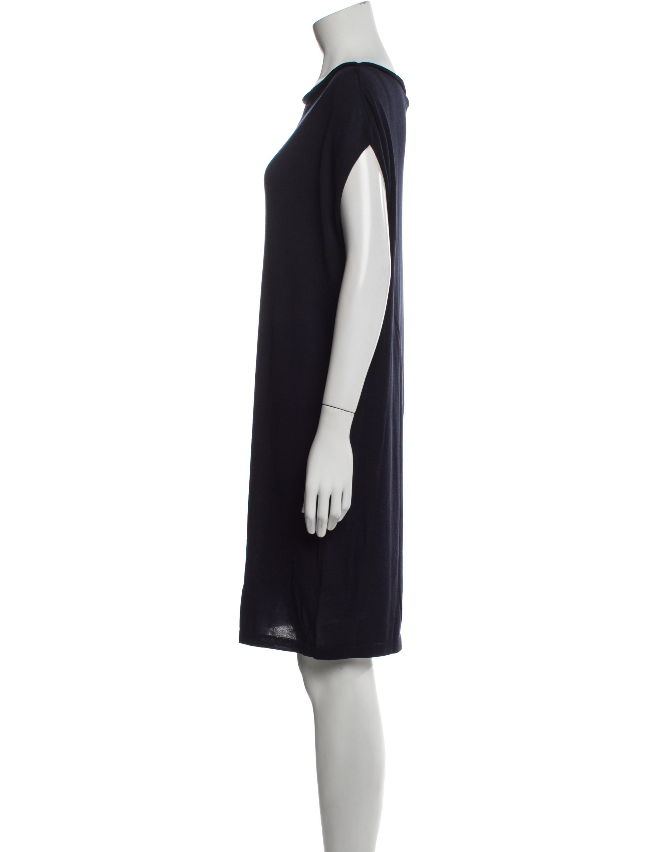 Malo Bateau Neckline Mini Dress w/ Tags