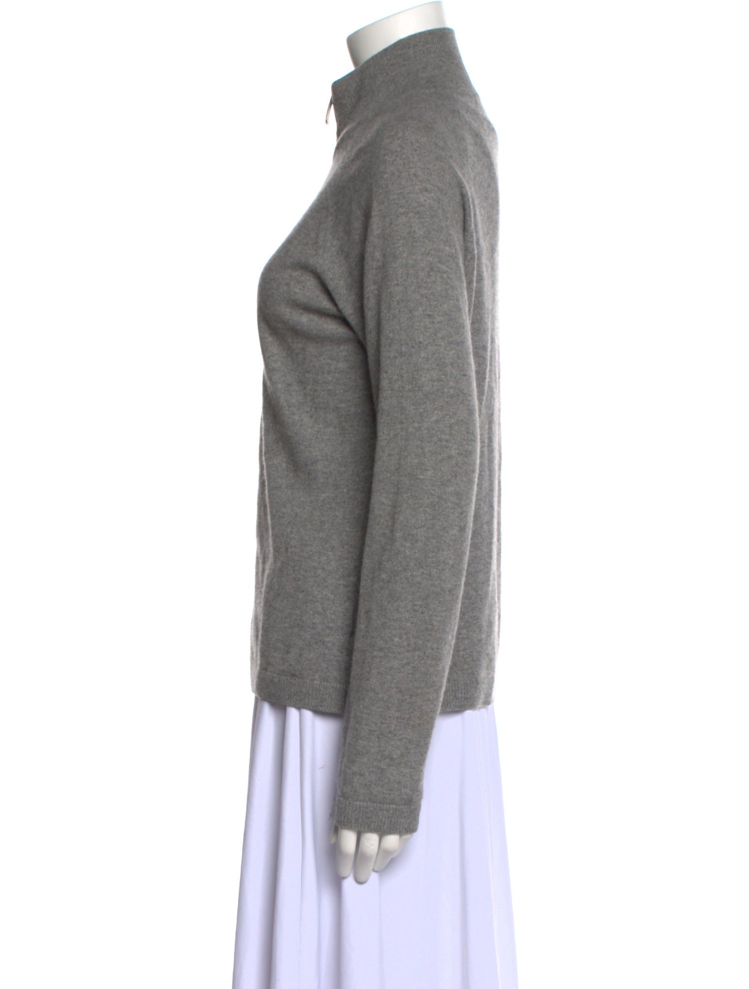 Malo Cashmere Mock Neck Sweater
