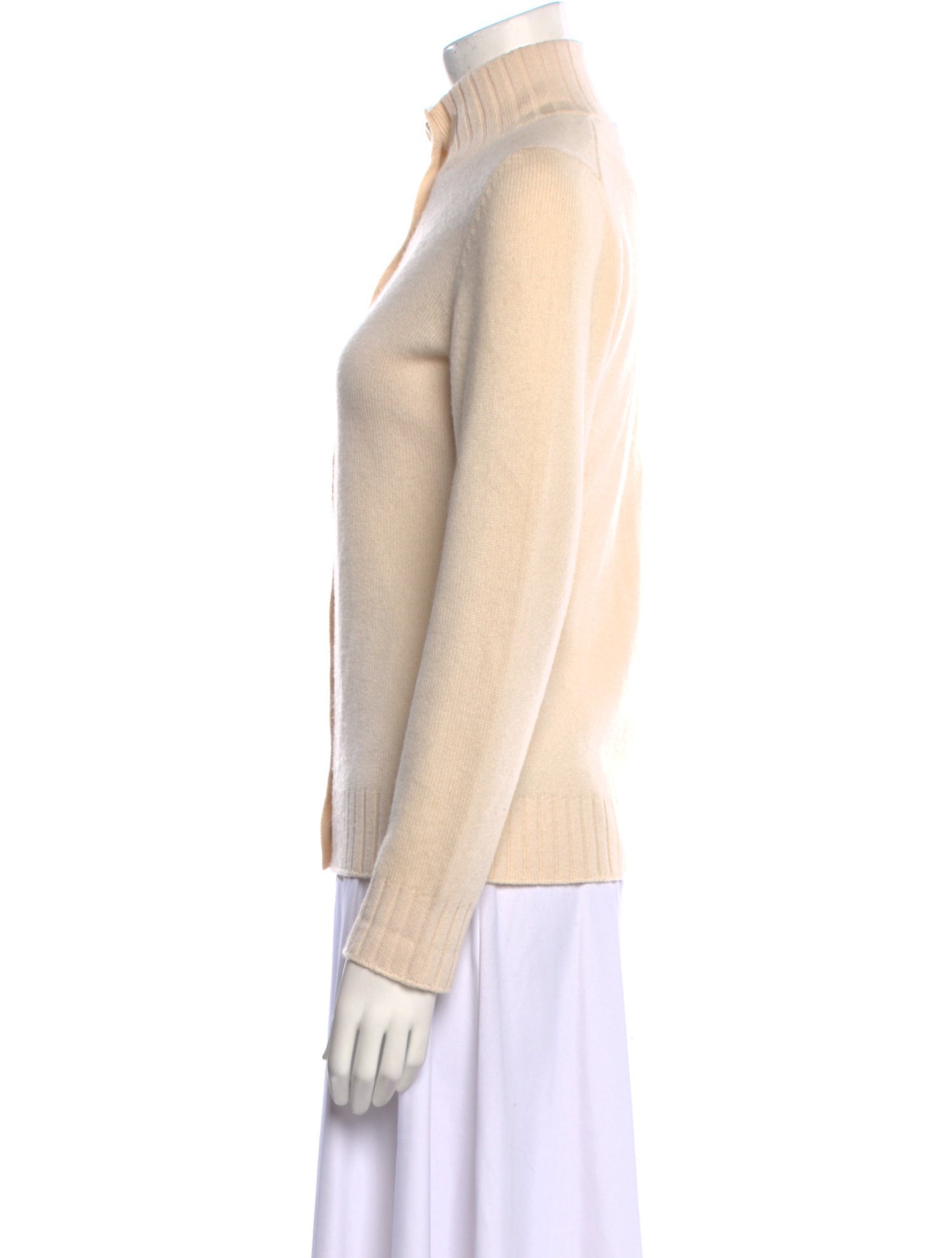 Malo Cashmere Mock Neck Sweater