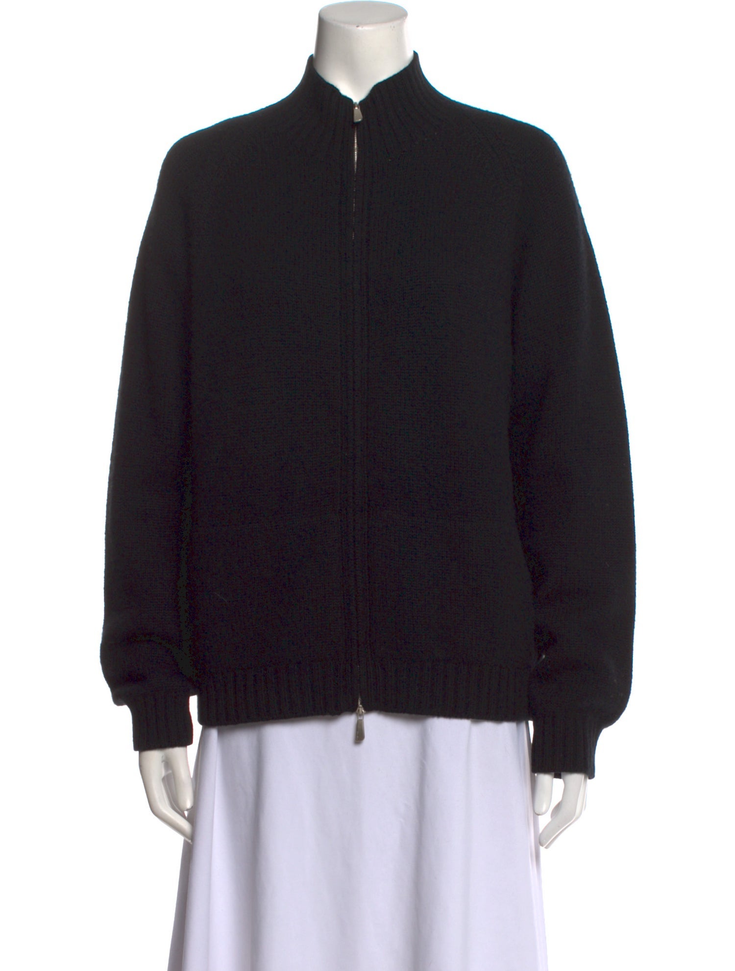 Malo Cashmere Mock Neck Sweater