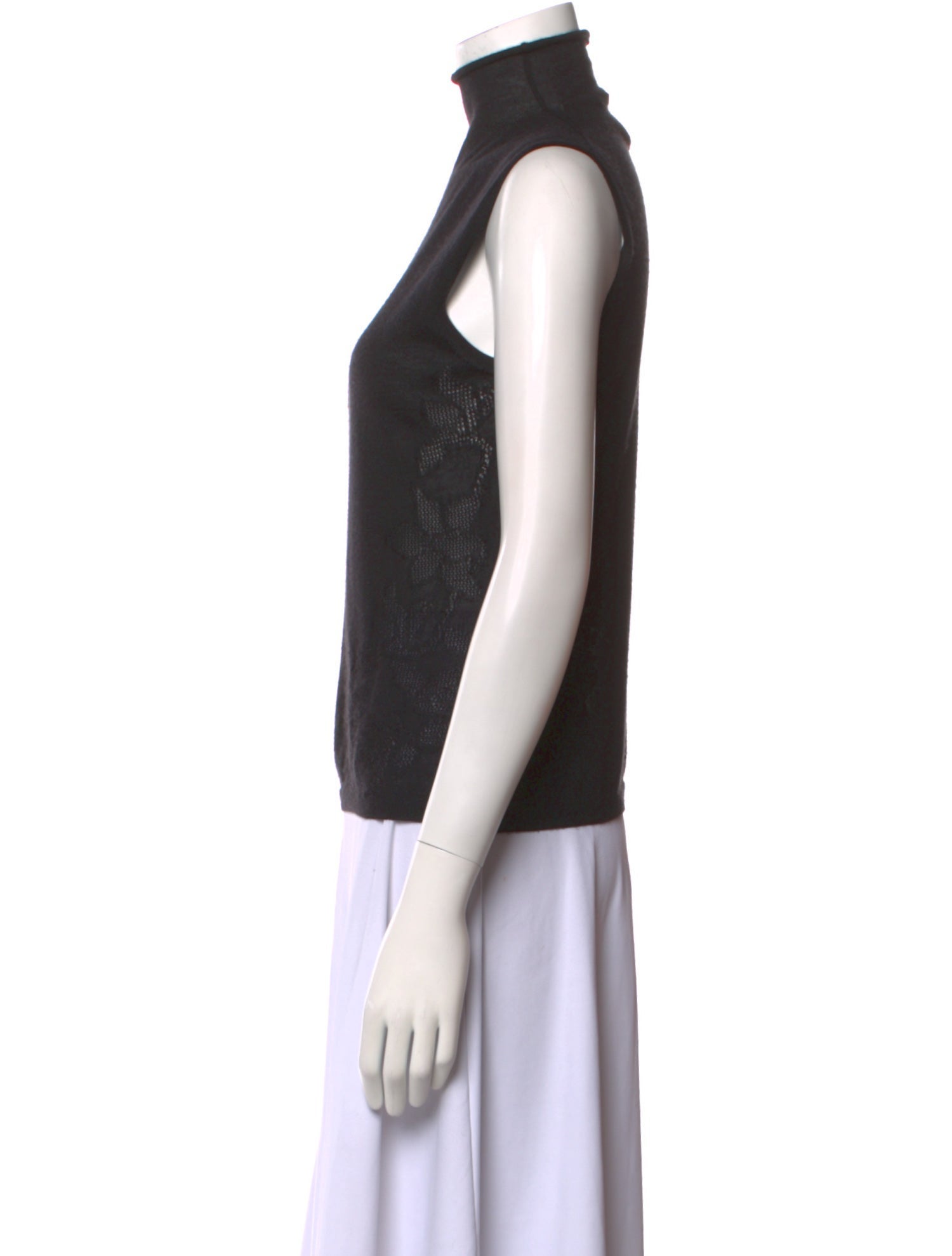 Malo Cashmere Turtleneck Top