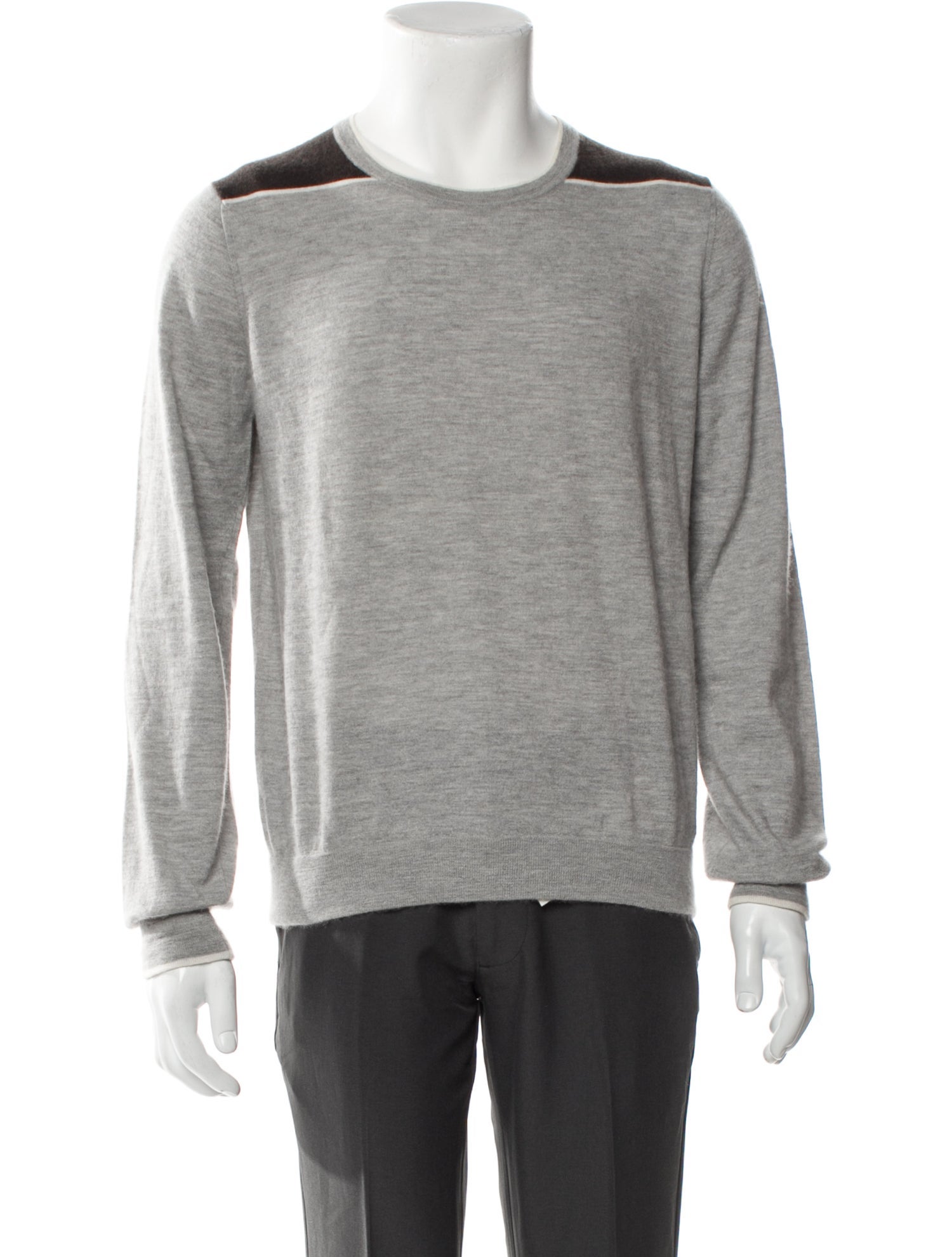 Malo Cashmere Colorblock Pattern Pullover