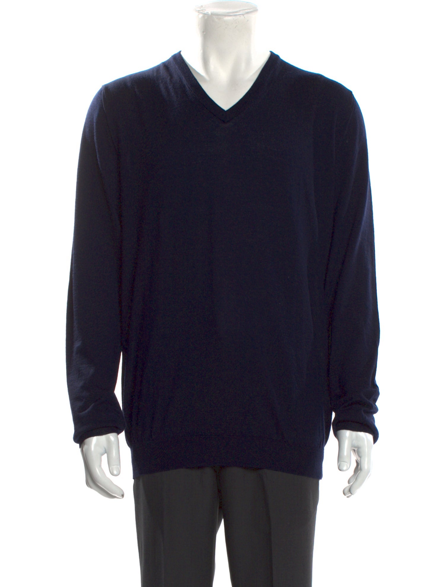 Malo Virgin Wool V-Neck Pullover