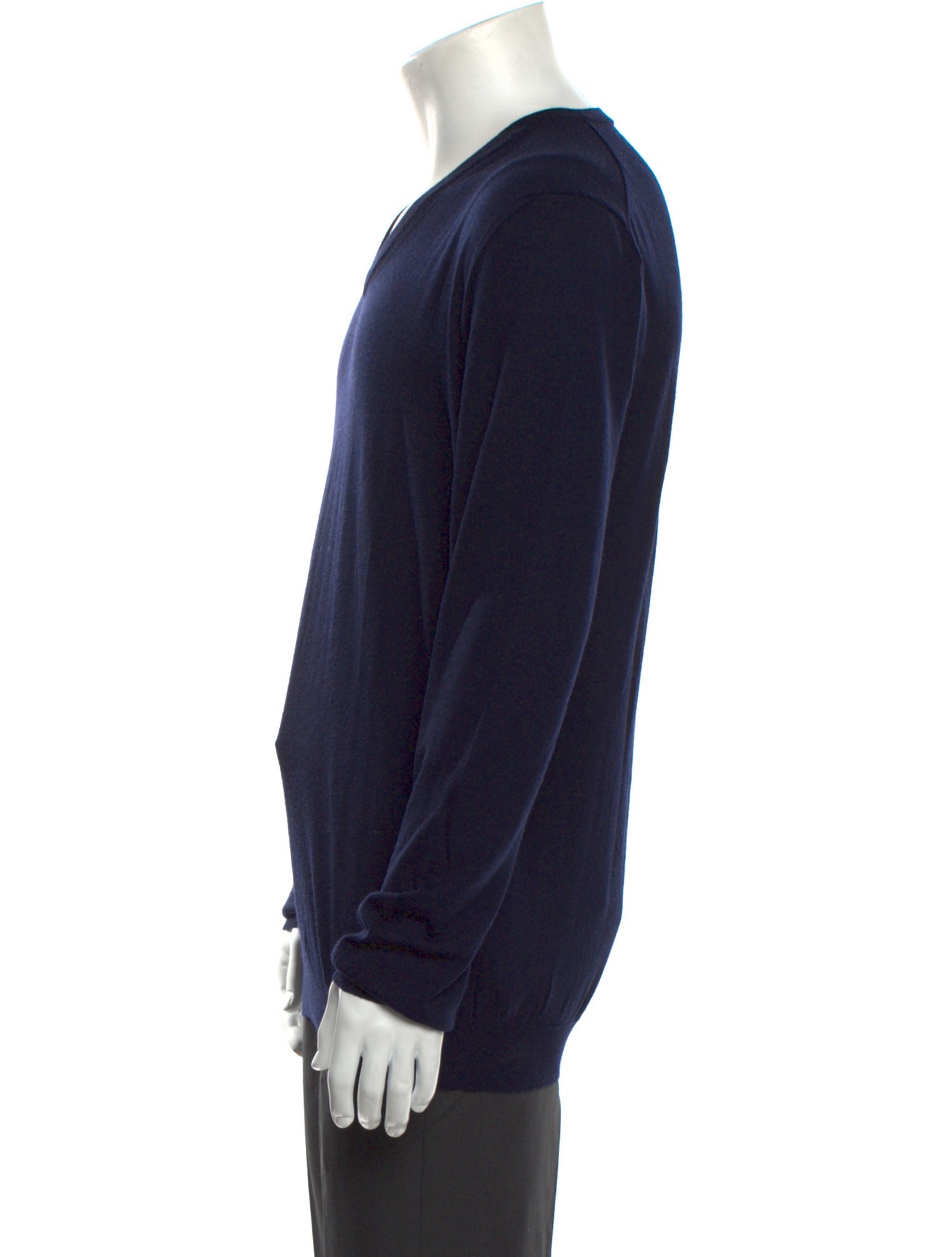 Malo Virgin Wool V-Neck Pullover