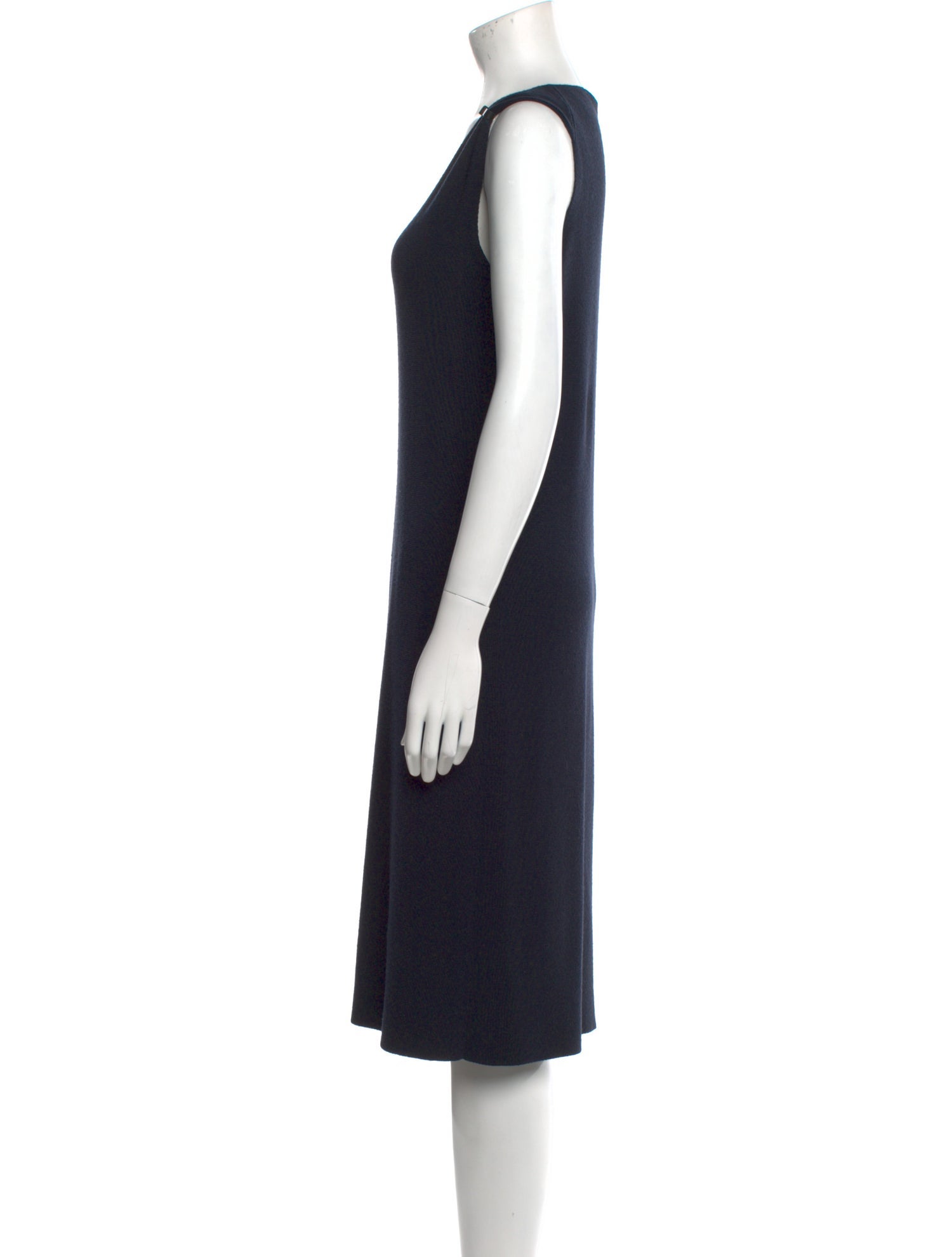 Malo Wool Midi Length Dress