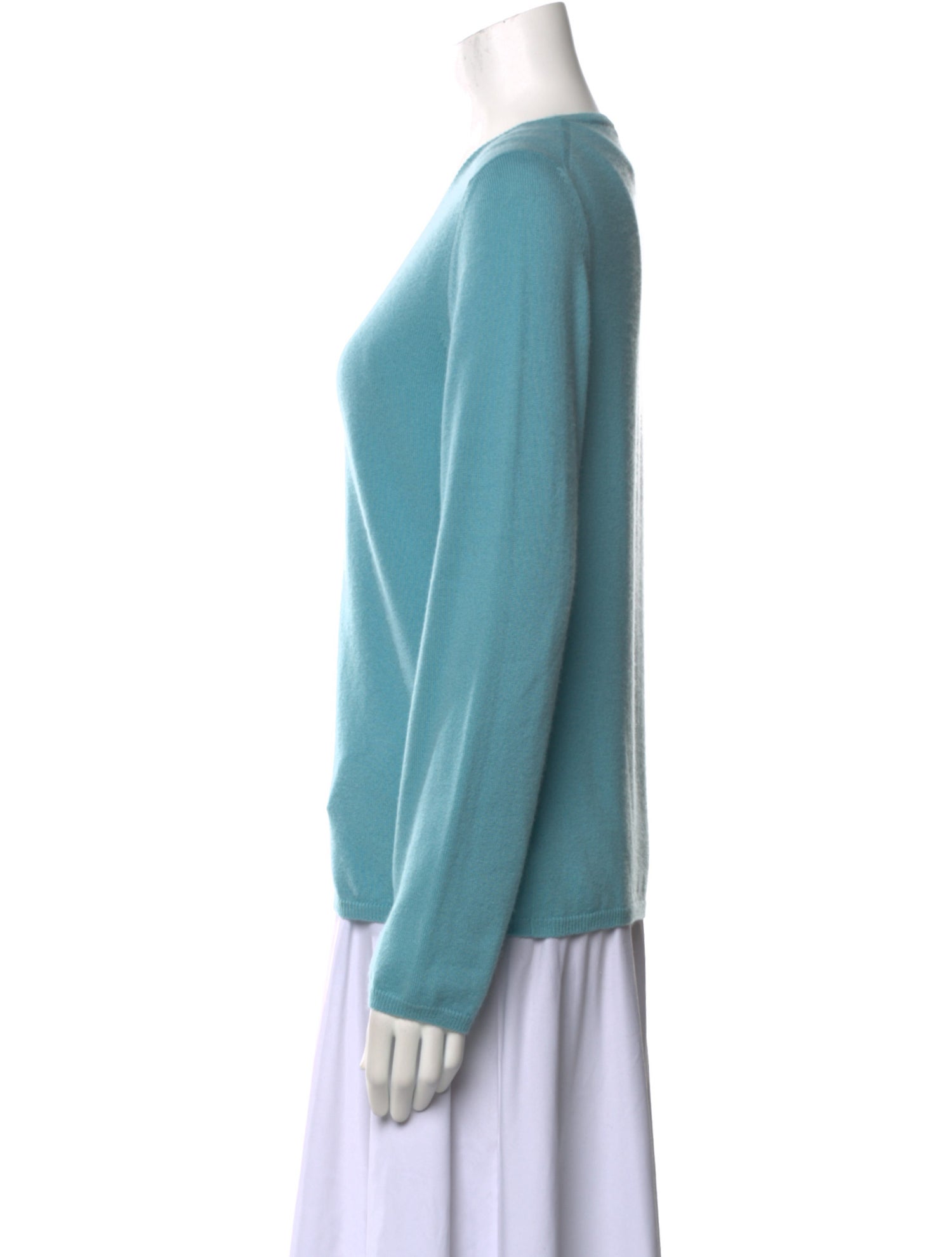 Malo Cashmere Scoop Neck Sweatshirt