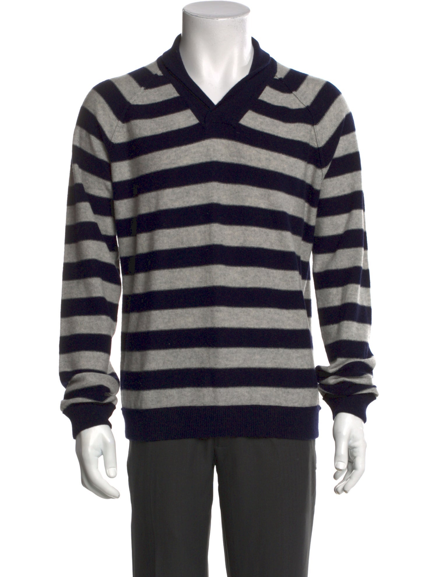Malo Cashmere Striped Pullover