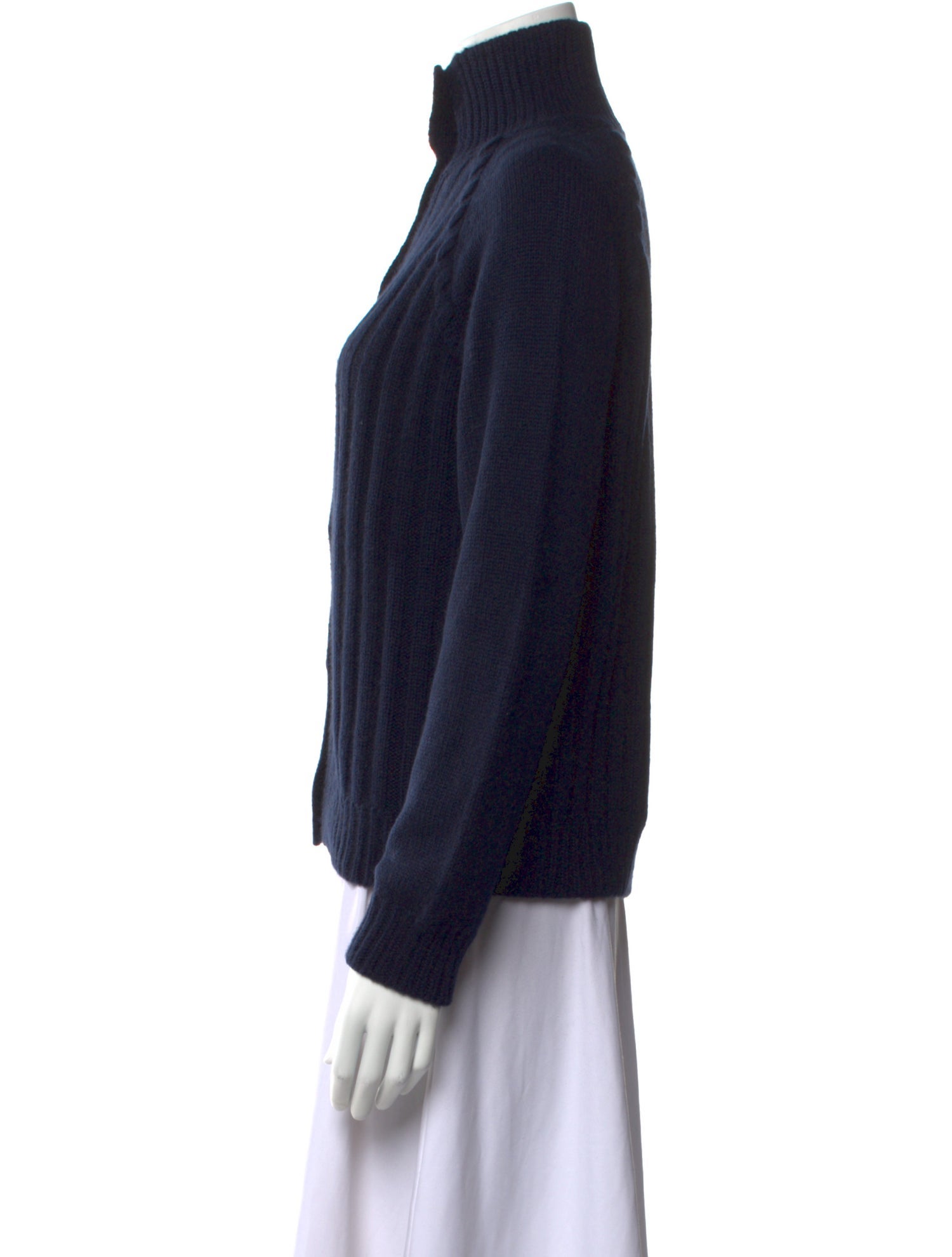 Malo Cashmere Mock Neck Sweater