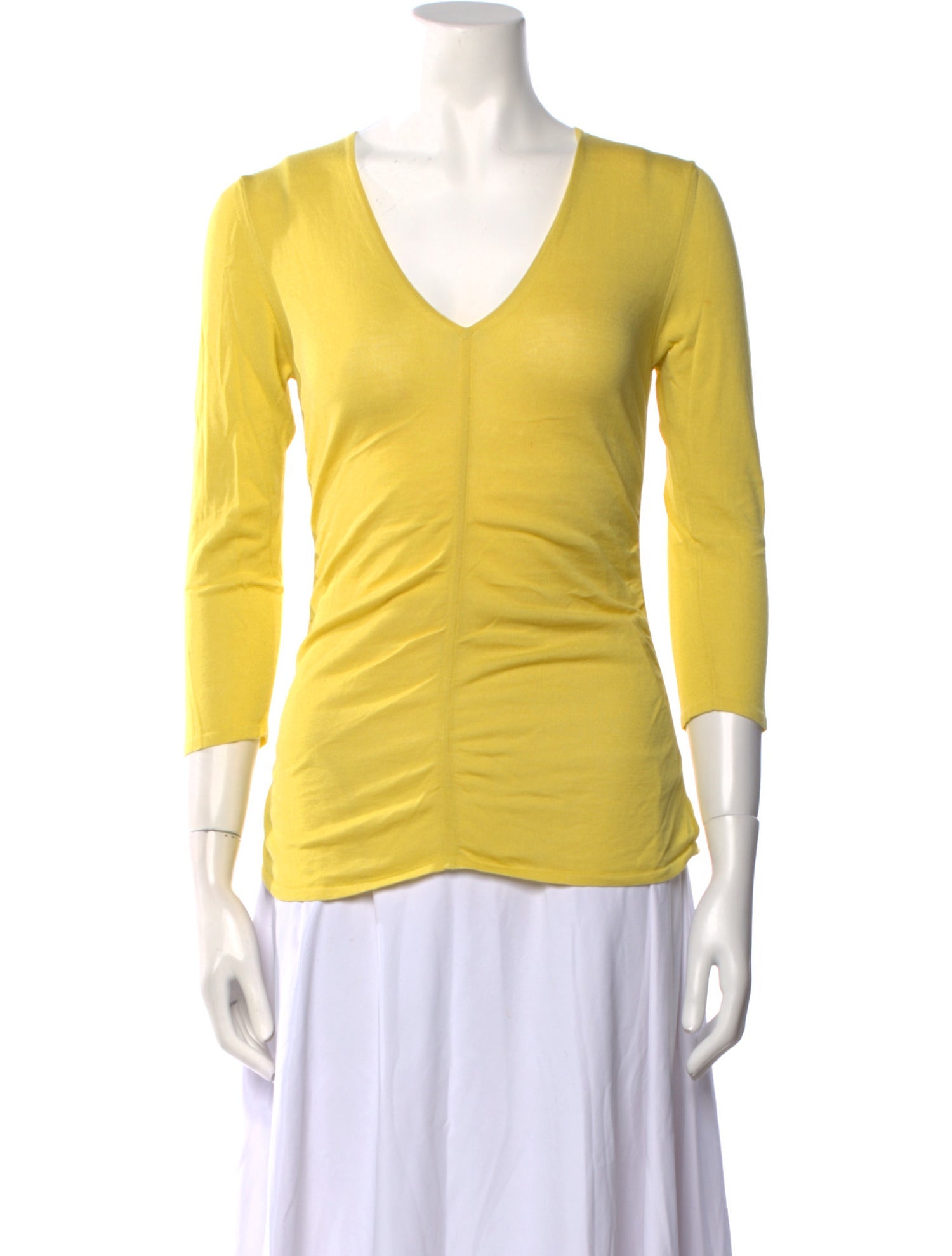 Malo Cashmere V-Neck Top