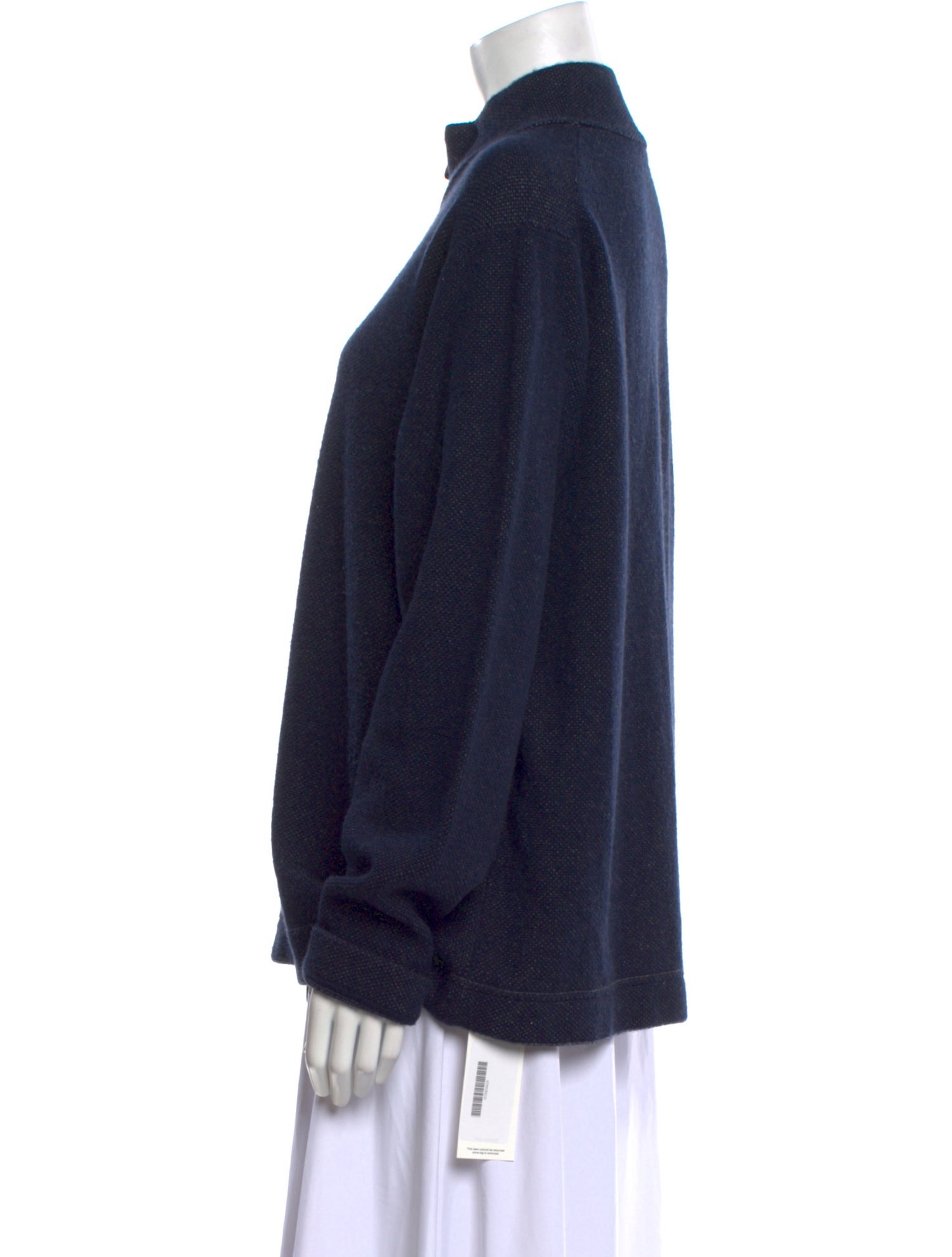 Malo Cashmere Mock Neck Sweater