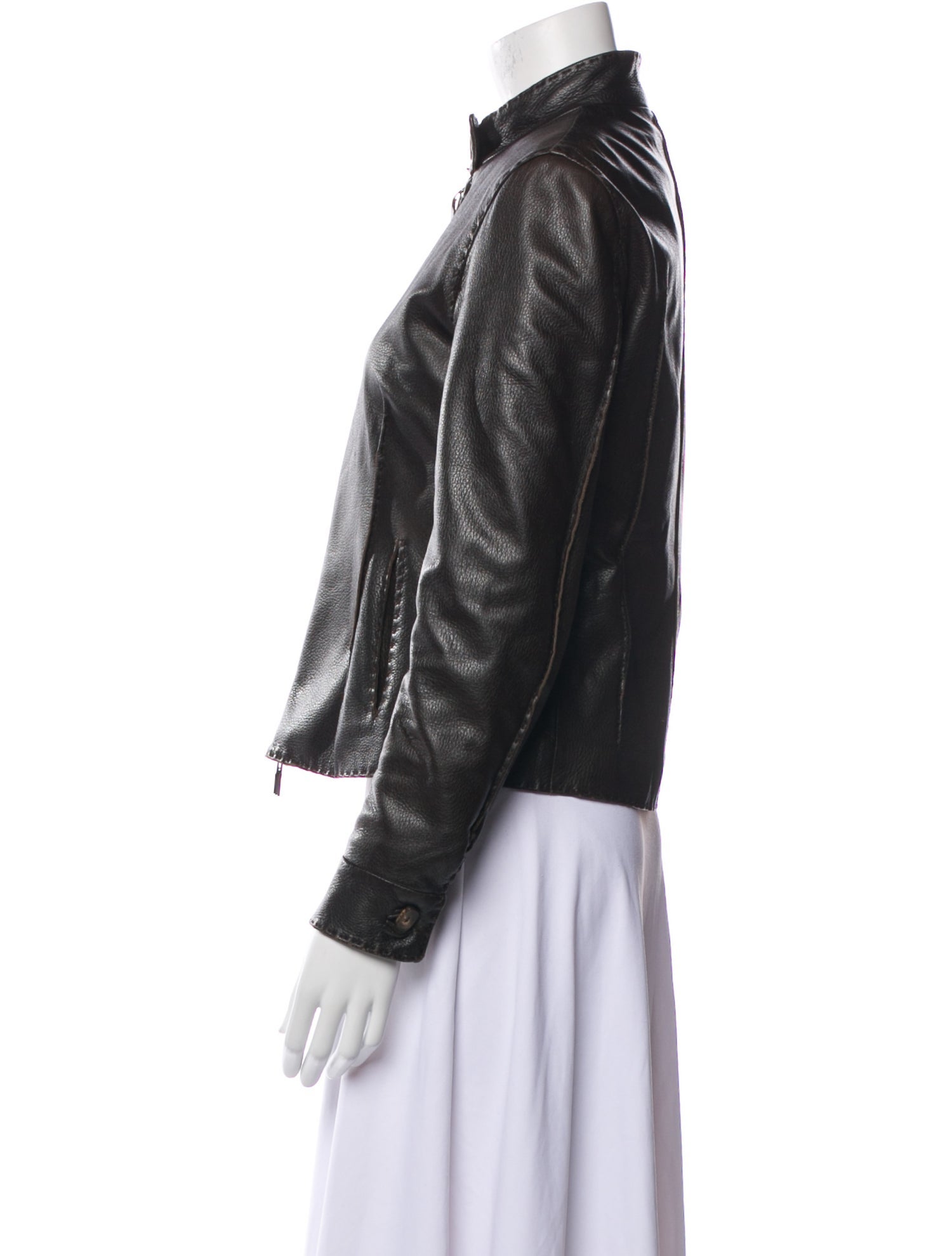 Malo Leather Biker Jacket