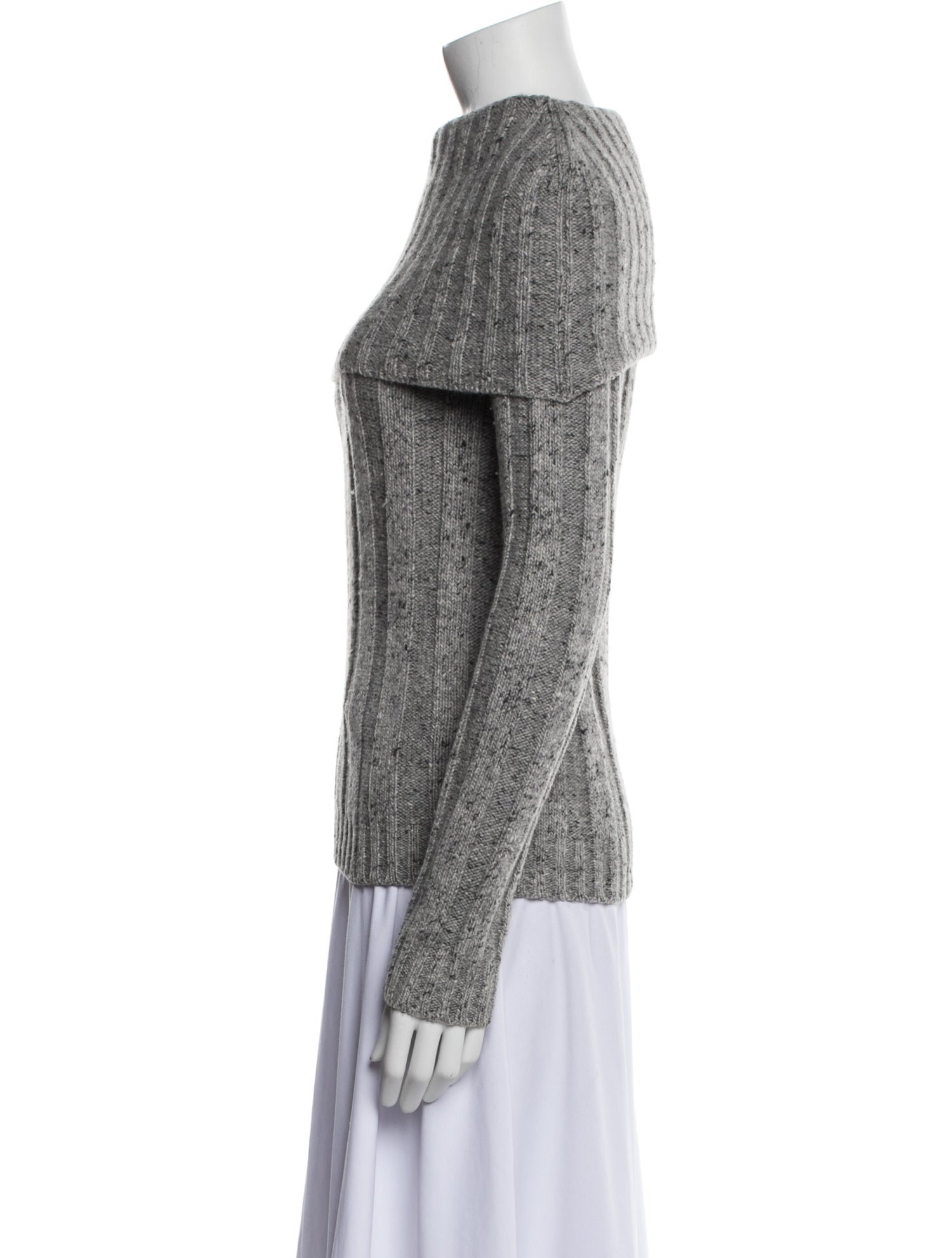 Malo Cashmere Bateau Neckline Sweater