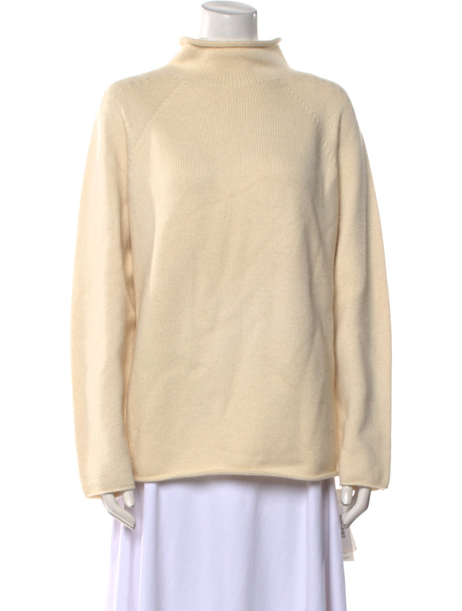 Malo Cashmere Mock Neck Sweater