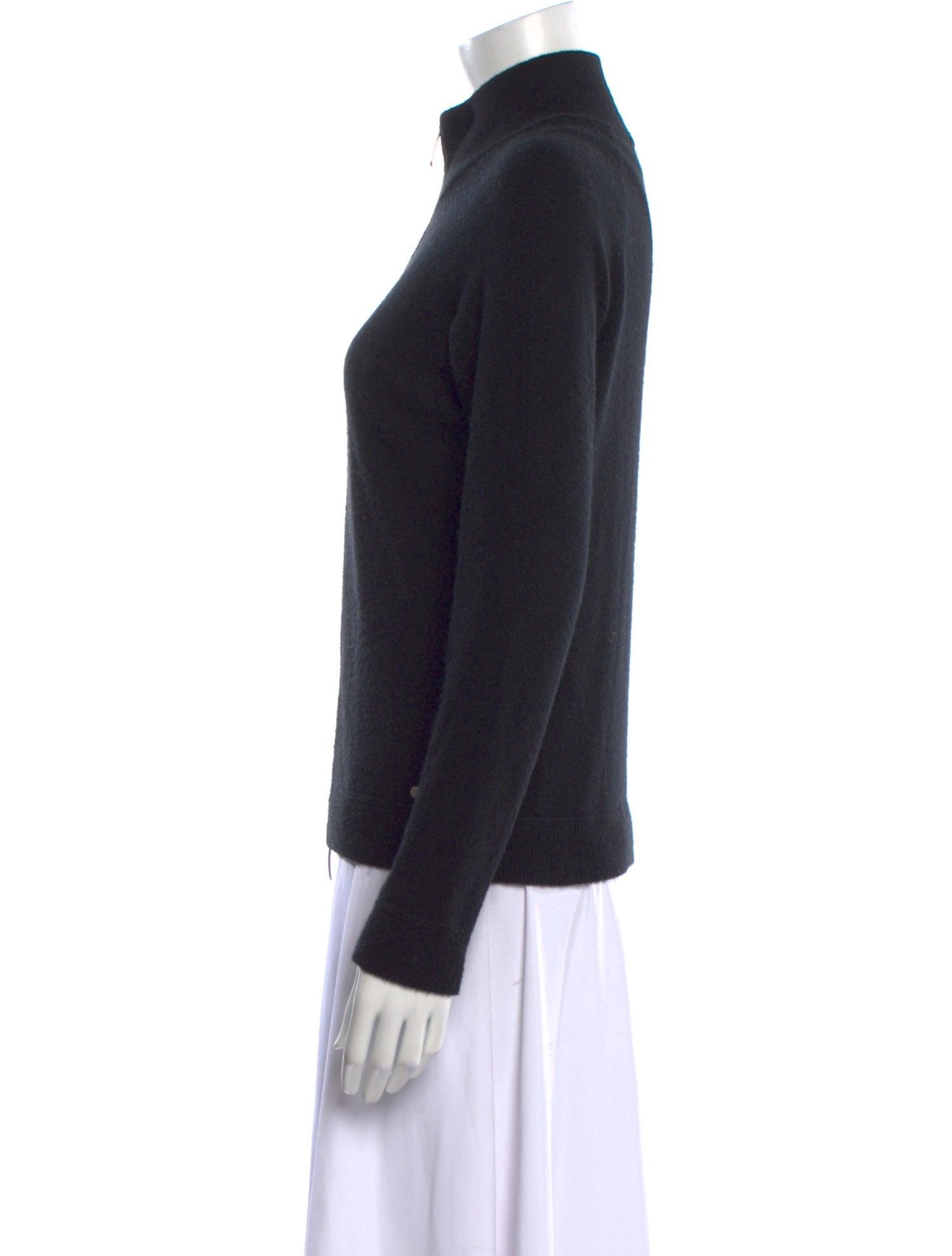 Malo Cashmere Mock Neck Sweater