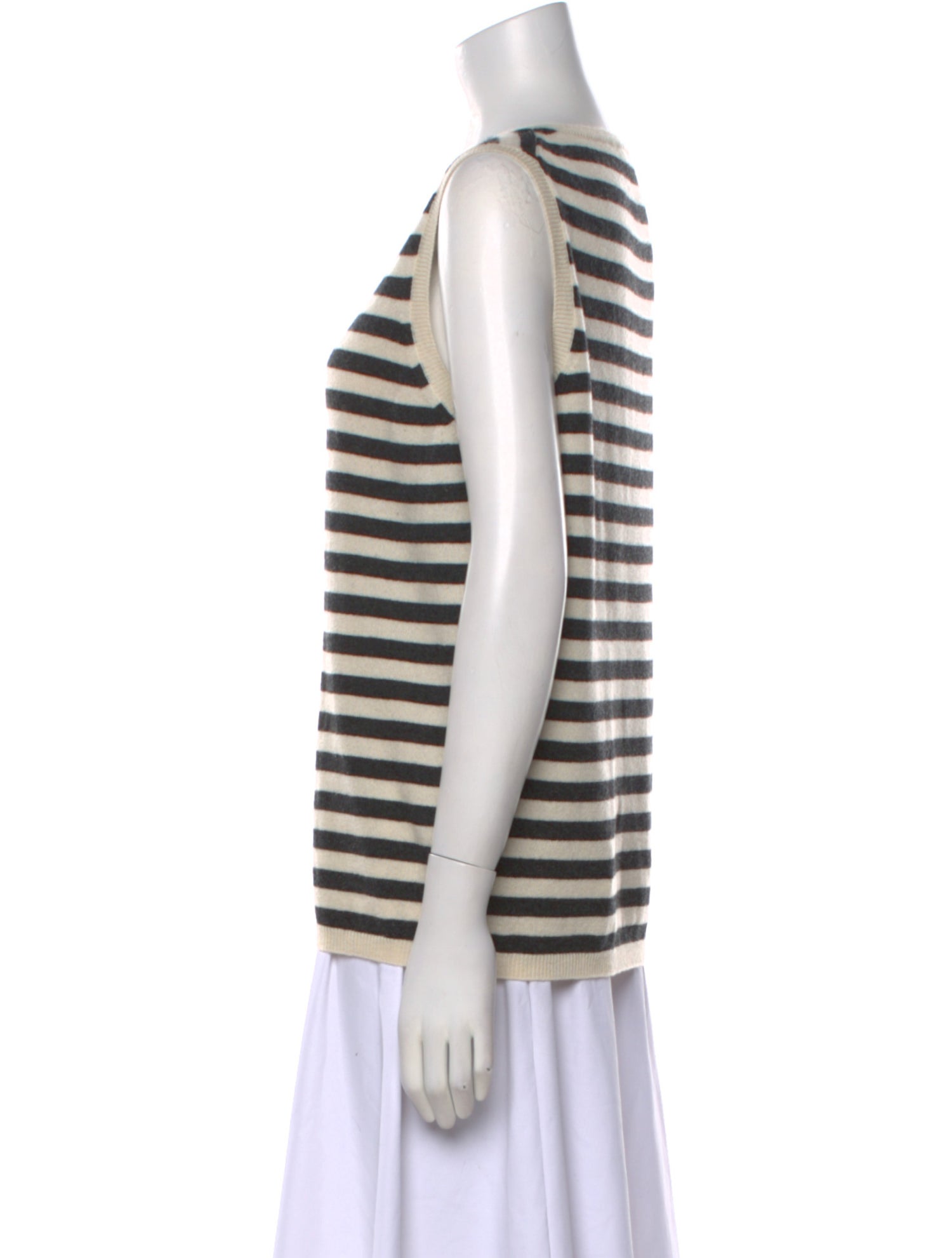 Malo Cashmere Striped Sweater