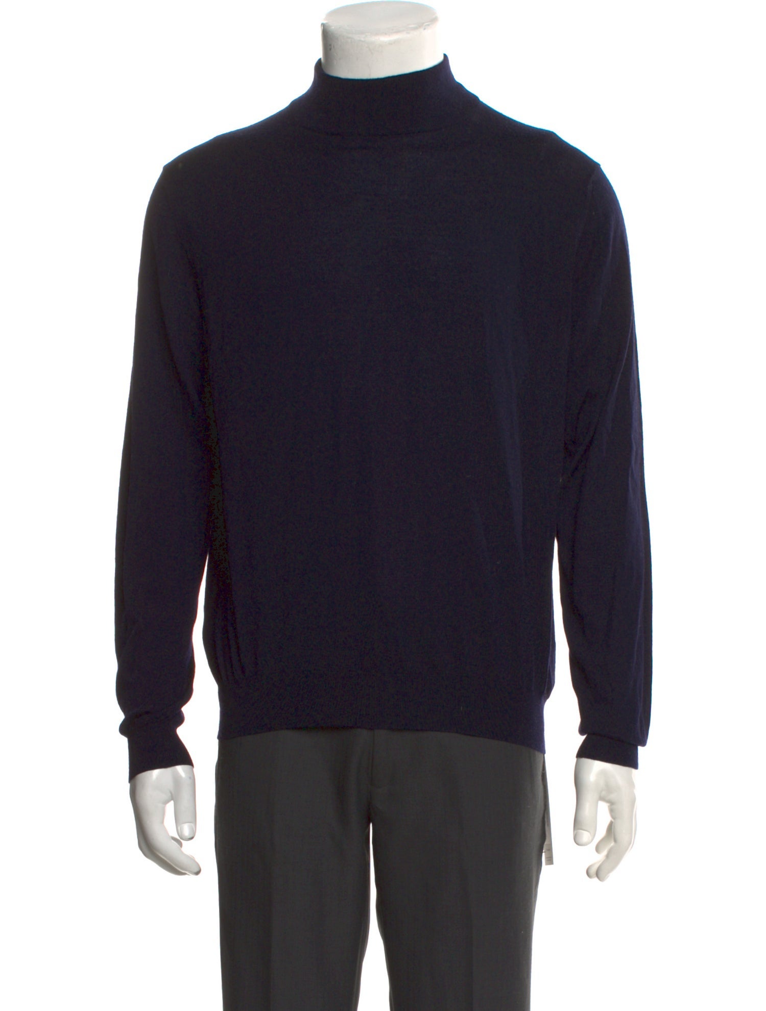 Malo Wool Mock Neck Pullover