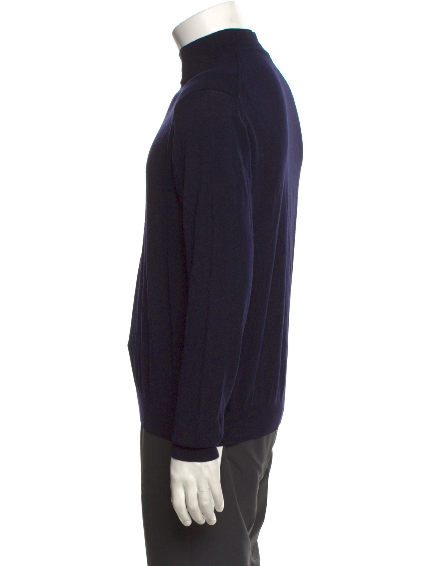 Malo Wool Mock Neck Pullover