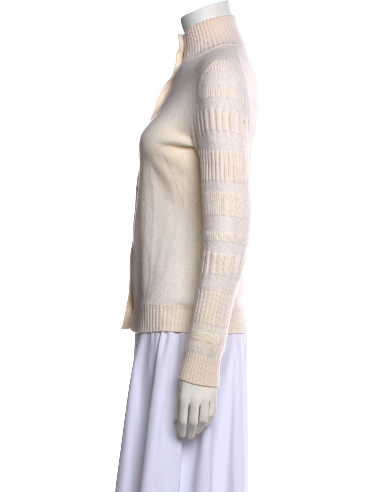 Malo Cashmere Mock Neck Sweater