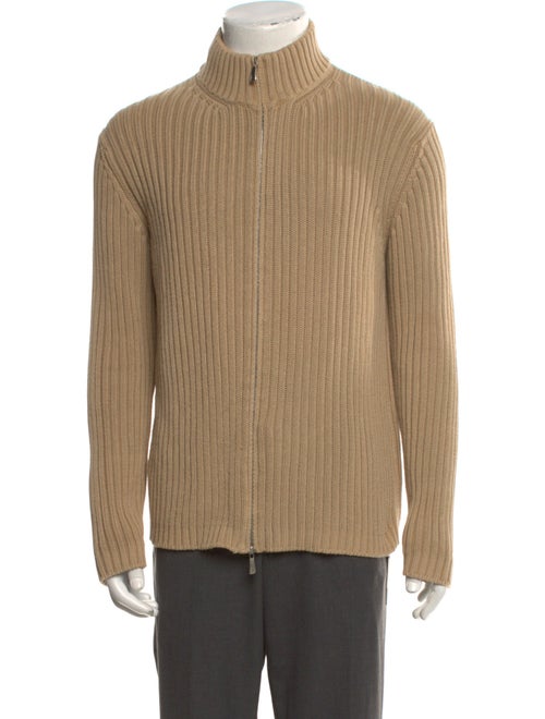 Malo Turtleneck Long Sleeve Cardigan