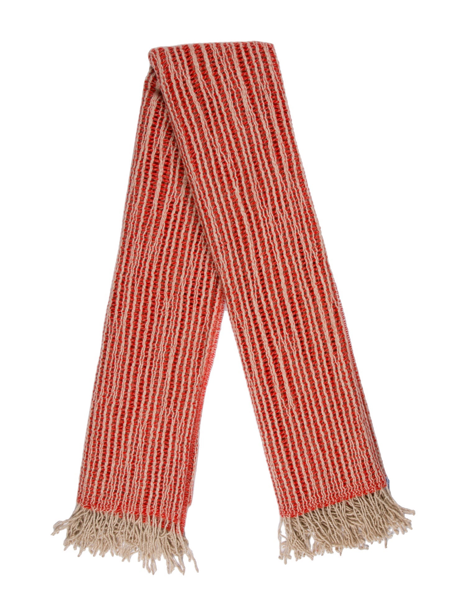 Malo Striped Scarf w/ Tags