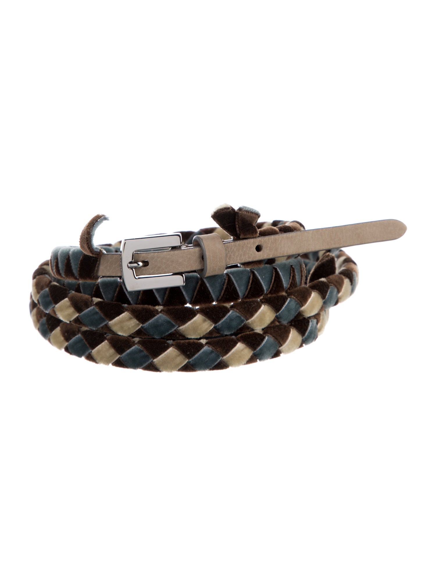 Malo Skinny Velvet Belt w/ Tags