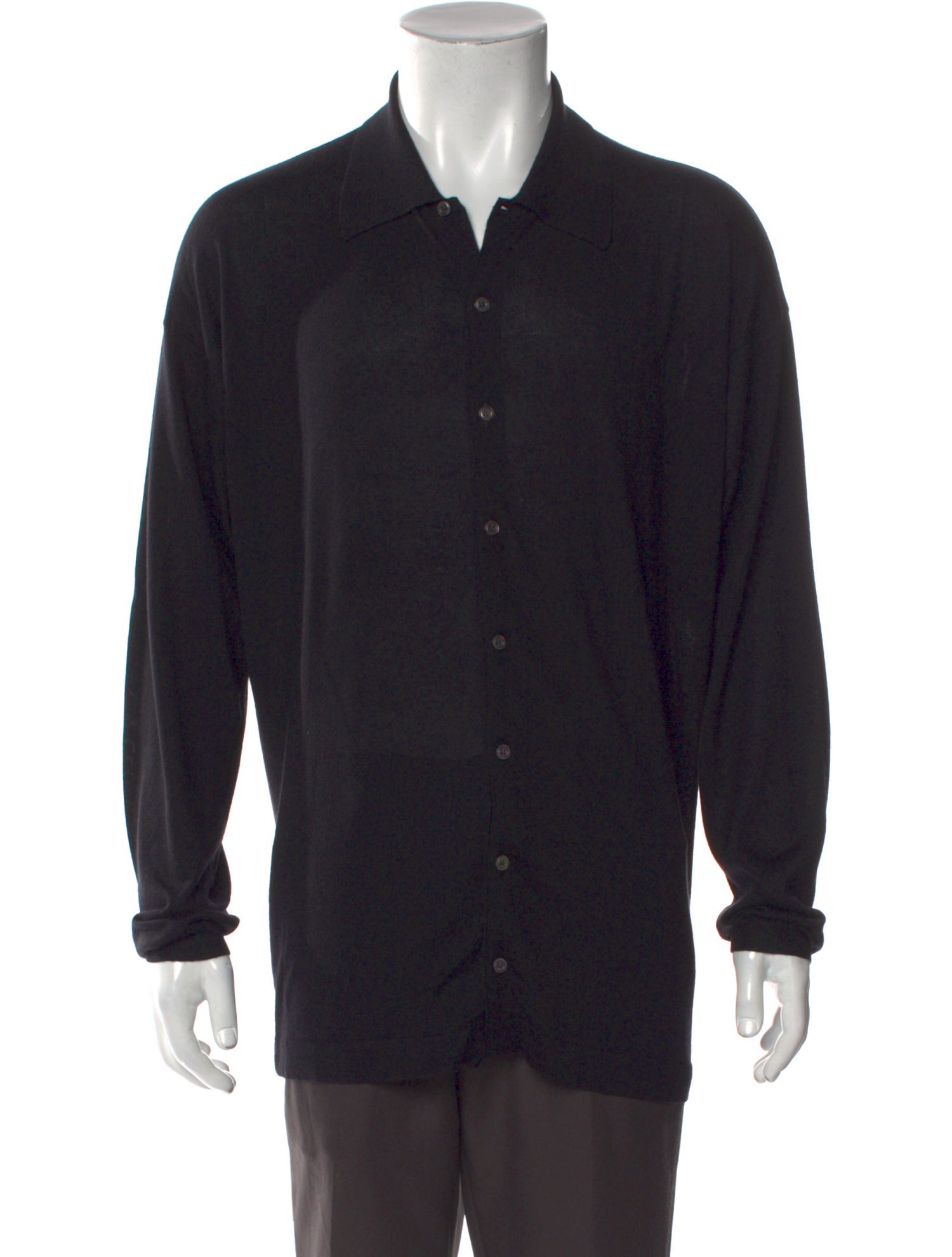 Malo Cashmere Mock Neck Cardigan