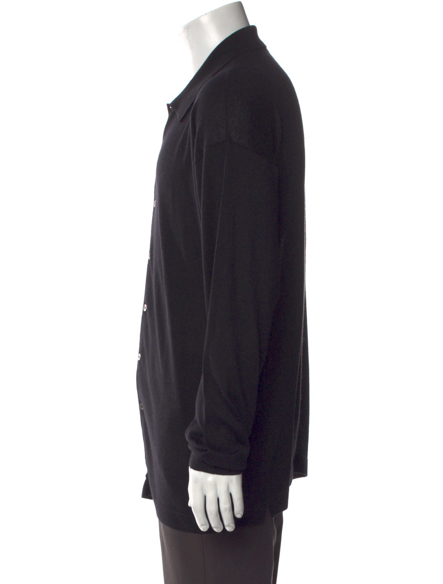 Malo Cashmere Mock Neck Cardigan