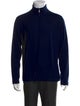 Malo Cashmere Turtleneck Polo Sweater