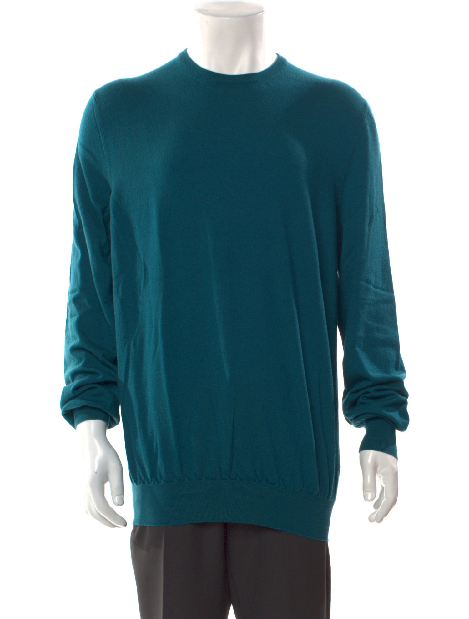 Malo Virgin Wool Crew Neck Pullover