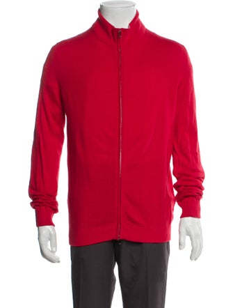 Malo Mock Neck Long Sleeve Cardigan