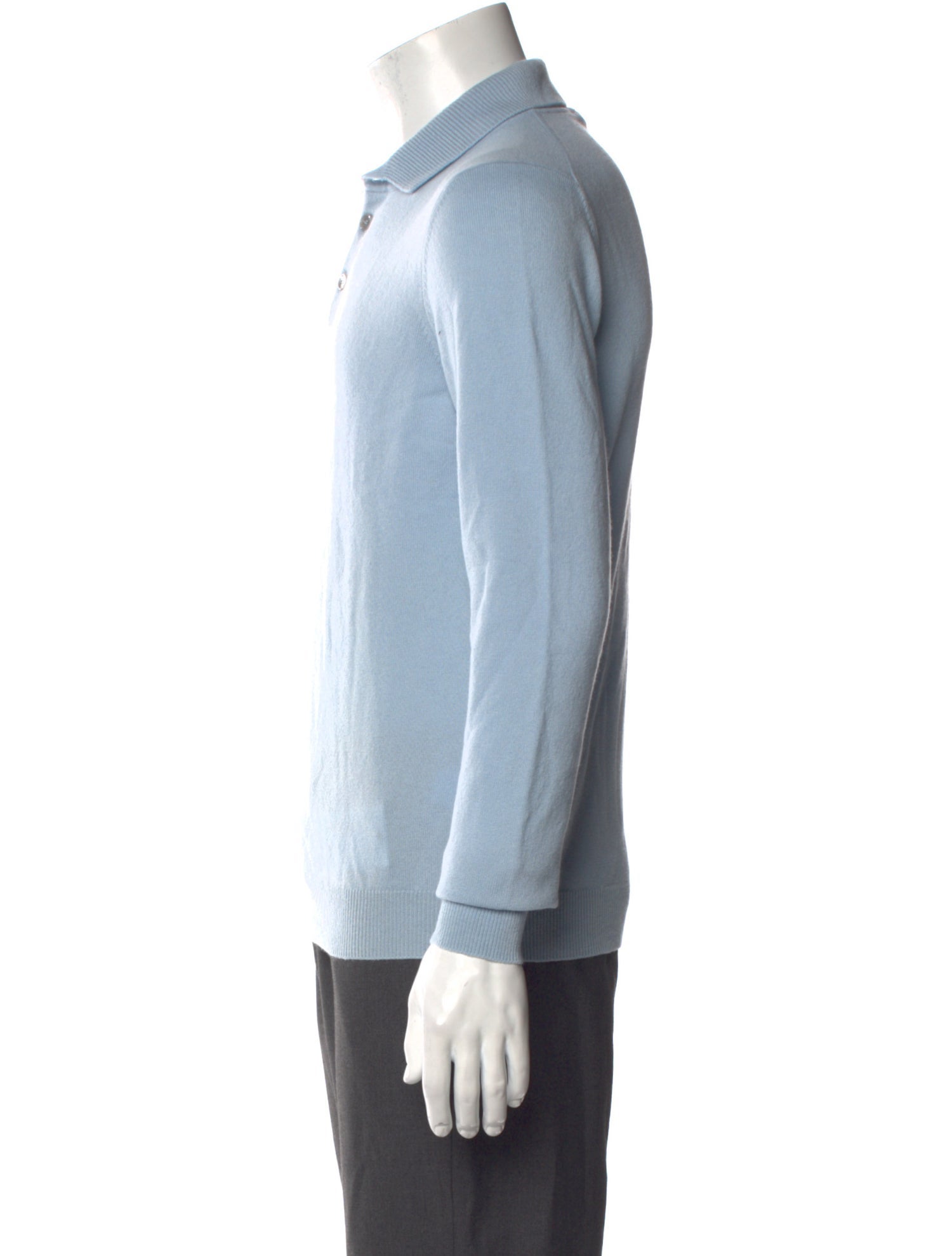 Malo Cashmere Collar Polo Shirt w/ Tags