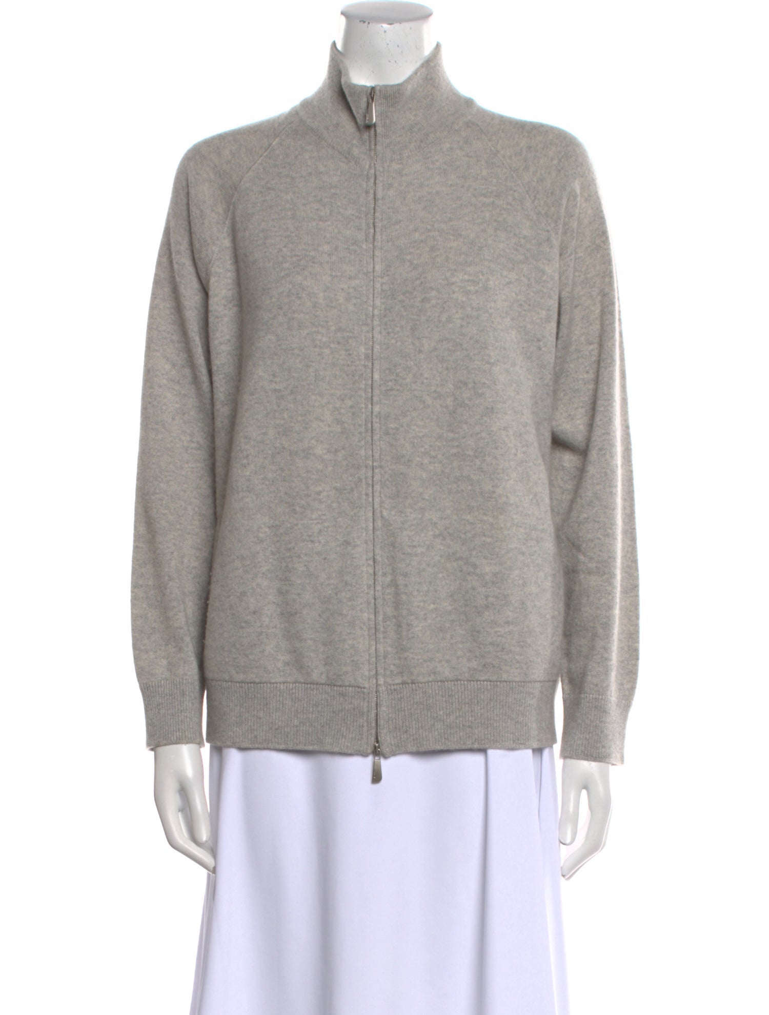 Malo Cashmere Mock Neck Sweater