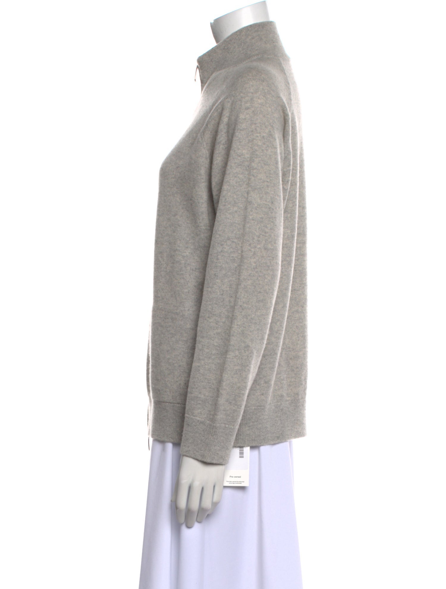 Malo Cashmere Mock Neck Sweater