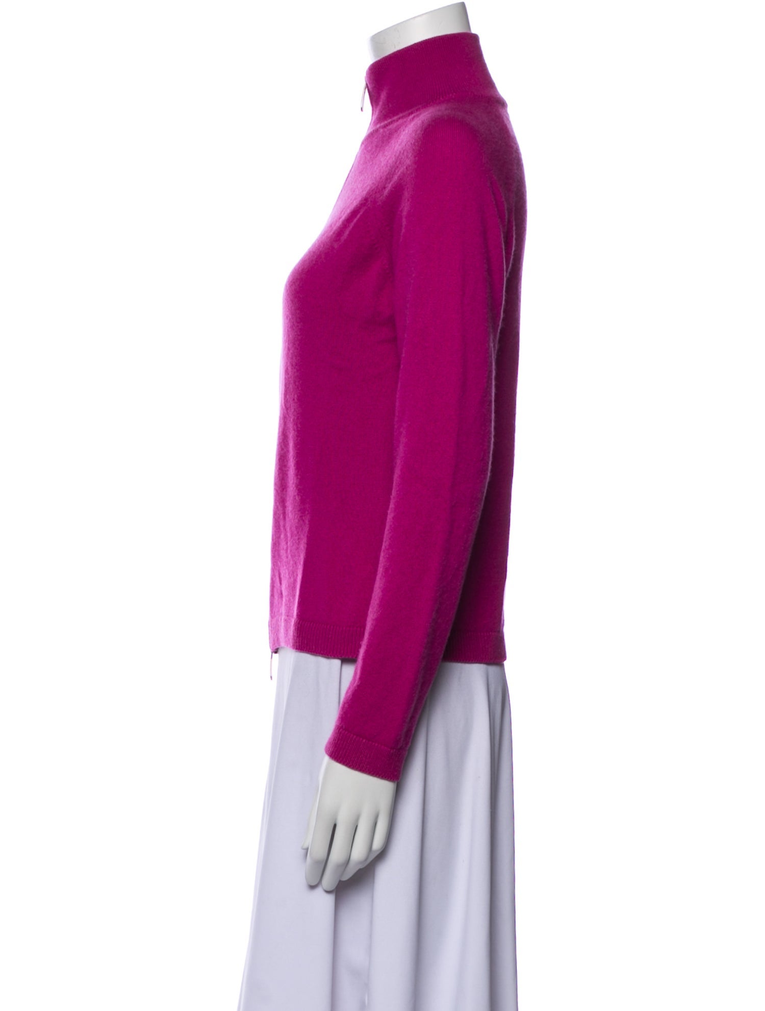 Malo Cashmere Mock Neck Sweater